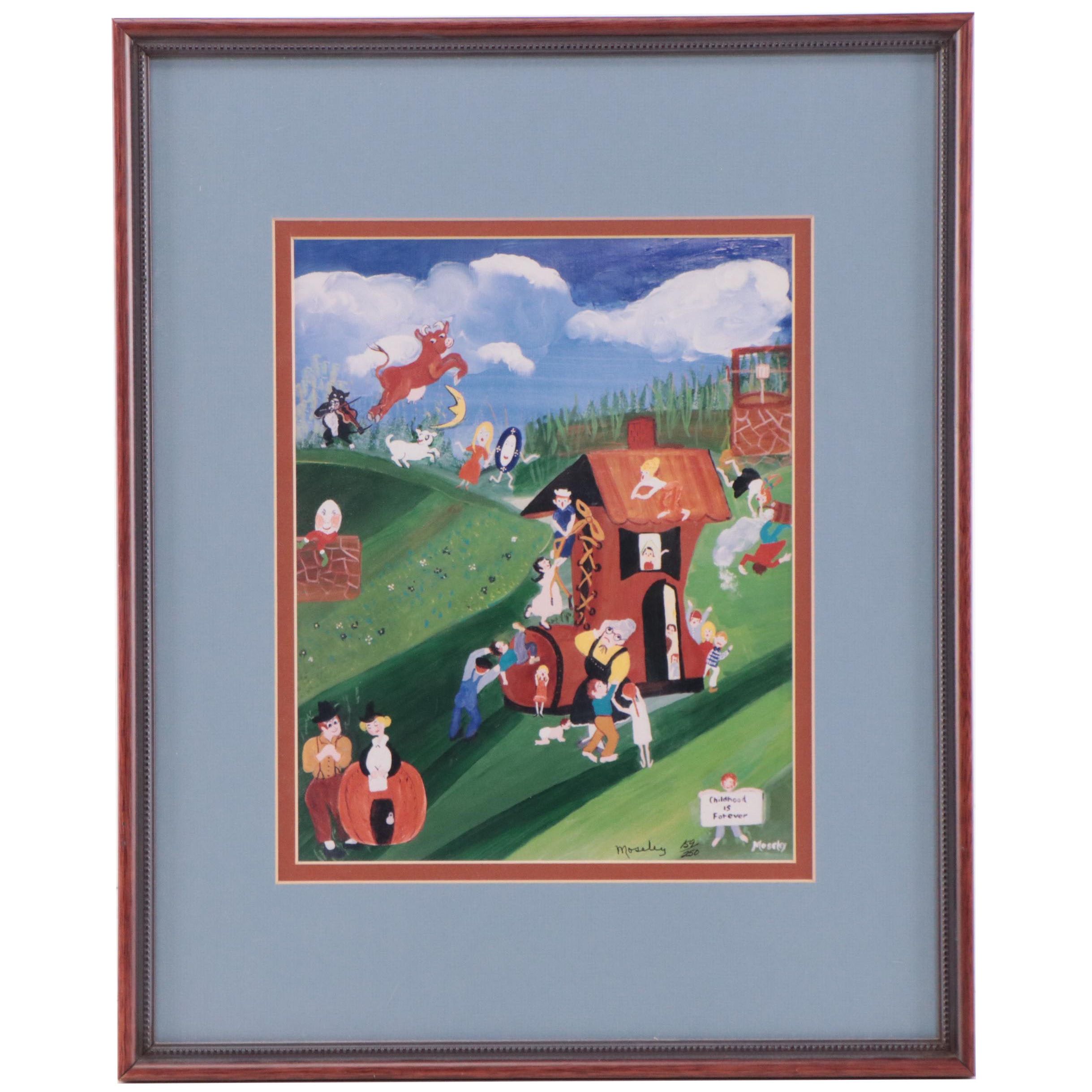 Alice Latimer Moseley Giclée "Childhood Is Forever"