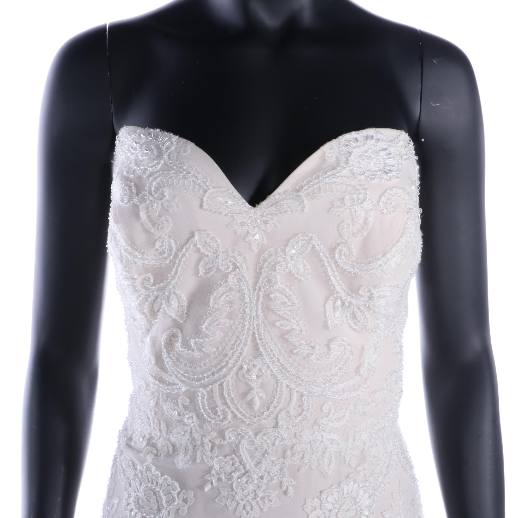 Blue Willow Bride by Anne Barge "Finlay" Strapless Wedding Dress