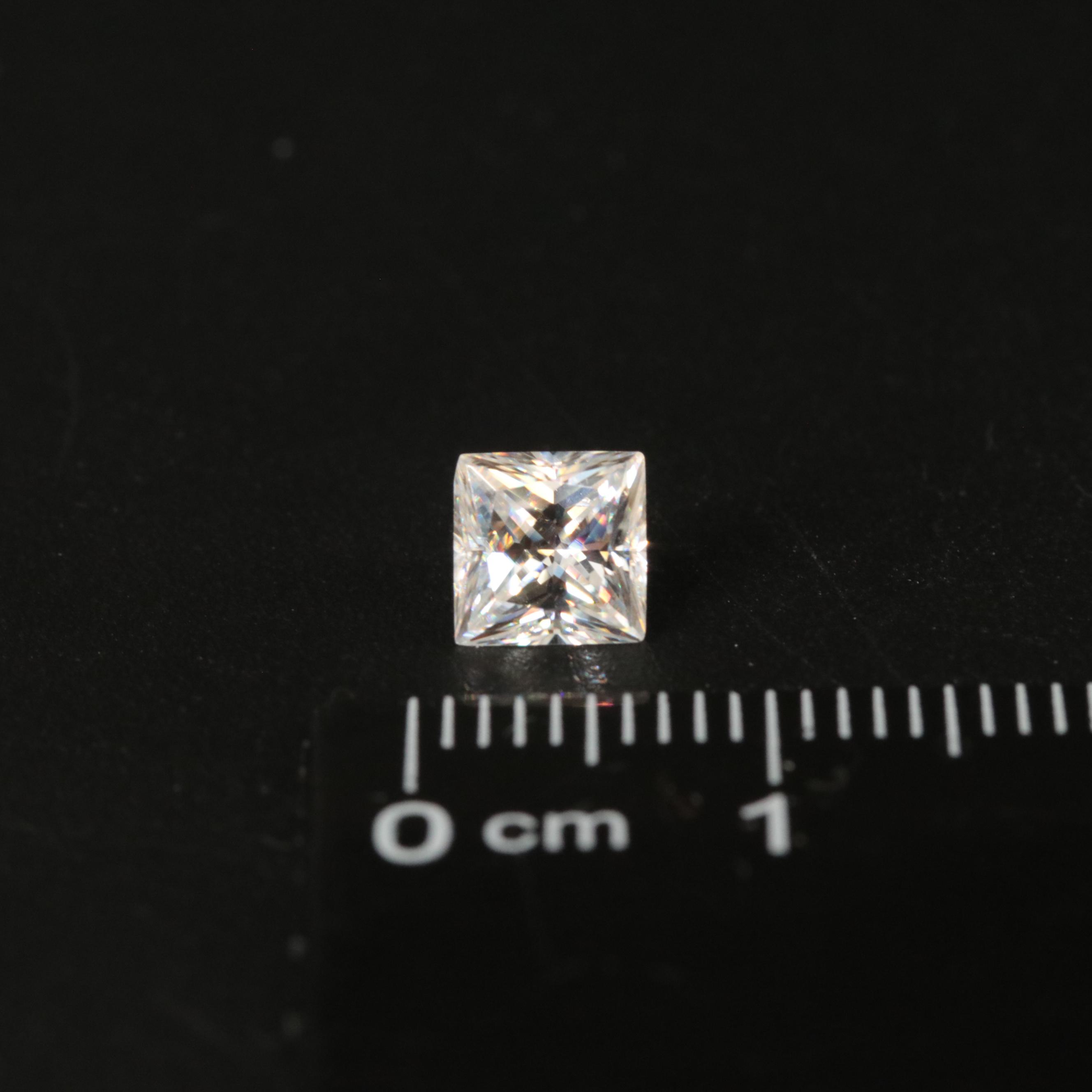 Loose 1.67 CTW Moissanite