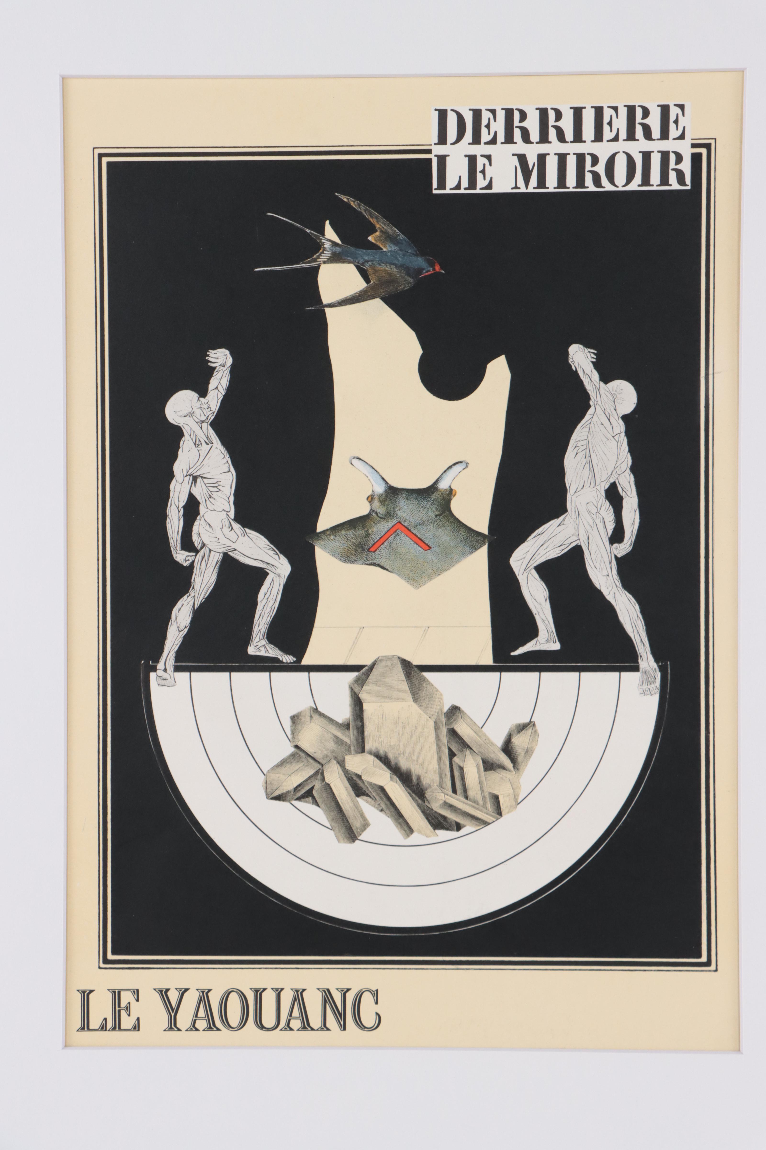 Alain Le Yaouanc and Jean-Paul Riopelle Lithographs for "Derrière le Miroir"