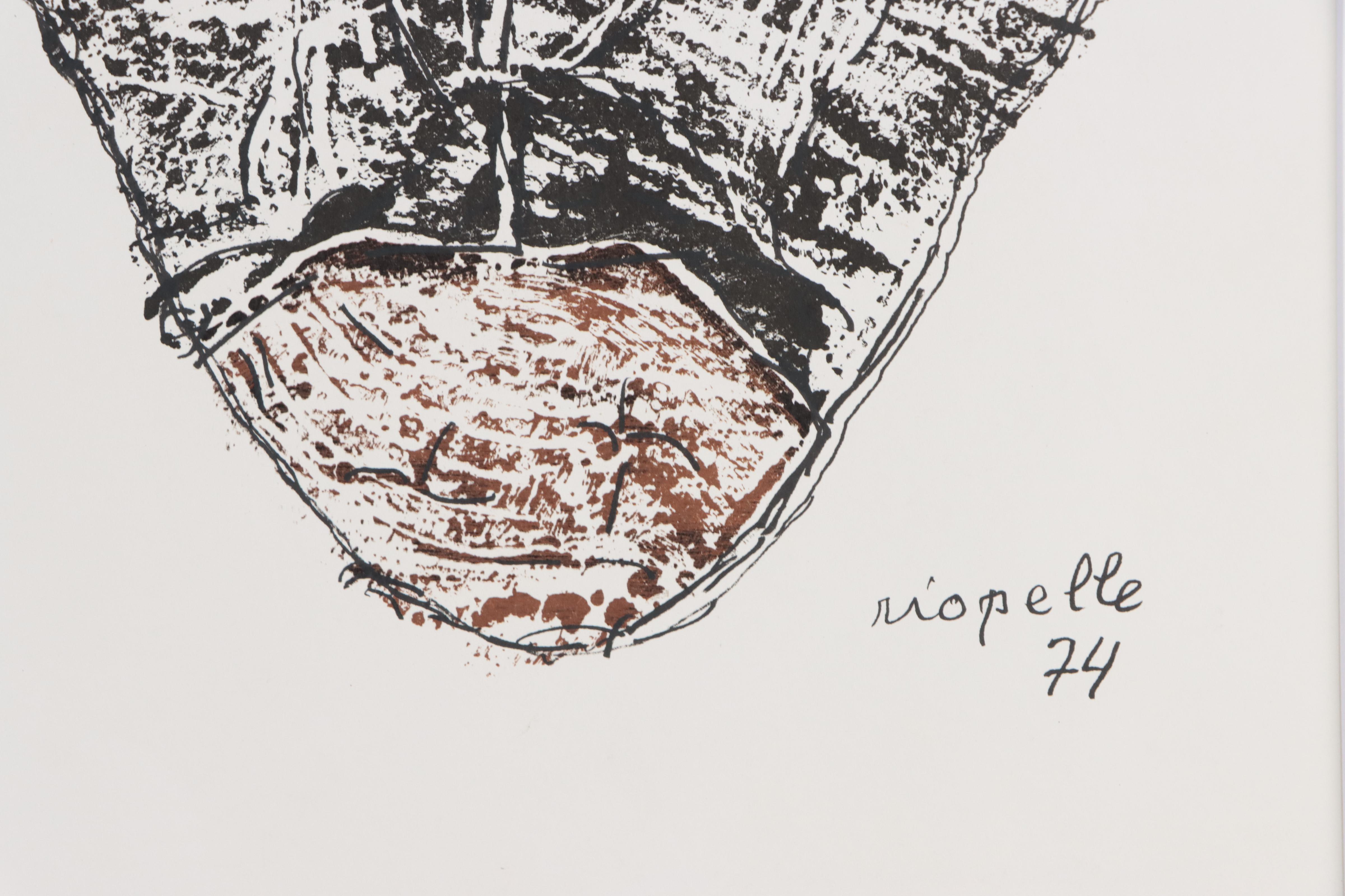 Alain Le Yaouanc and Jean-Paul Riopelle Lithographs for "Derrière le Miroir"