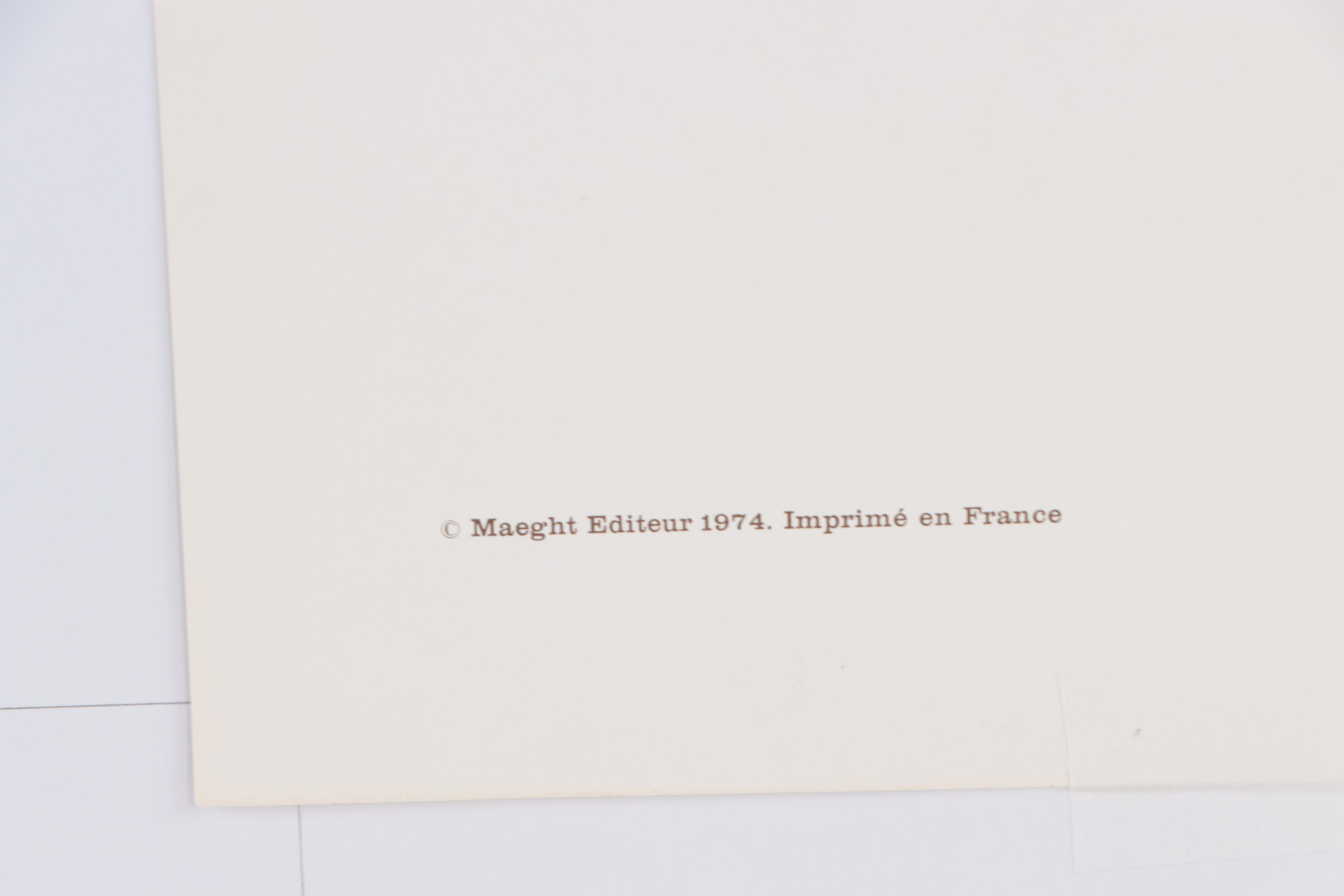 Alain Le Yaouanc and Jean-Paul Riopelle Lithographs for "Derrière le Miroir"