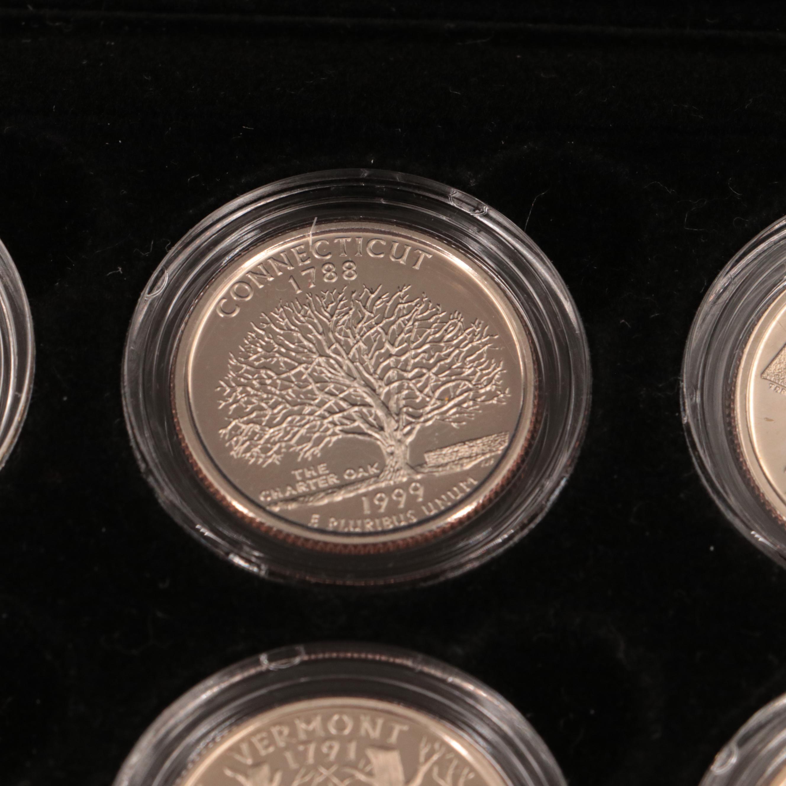 Complete Collection of Proof State and Territories Quarters