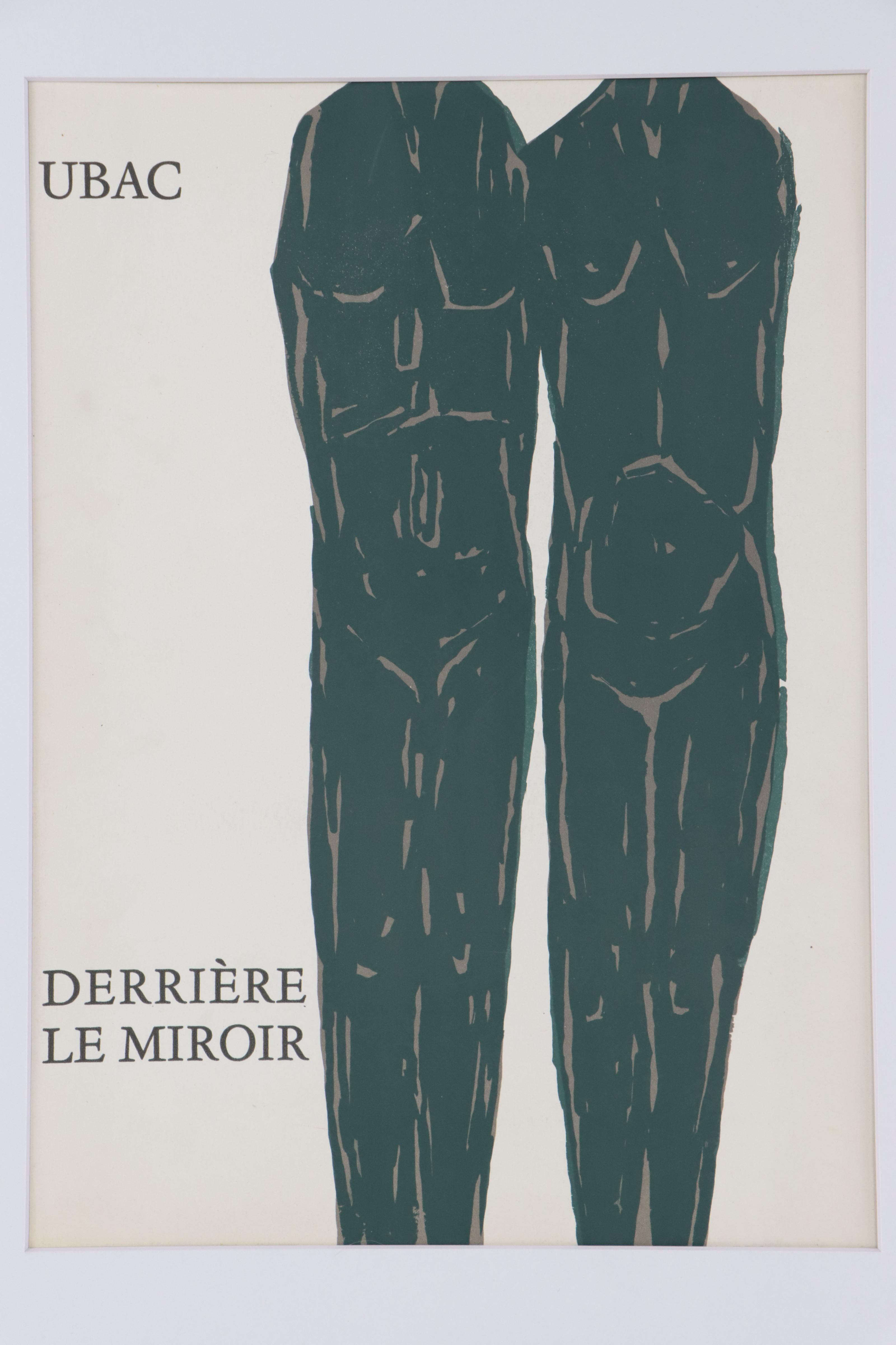 Raoul Ubac Lithographs for "Derrière le Miroir," Late 20th Century