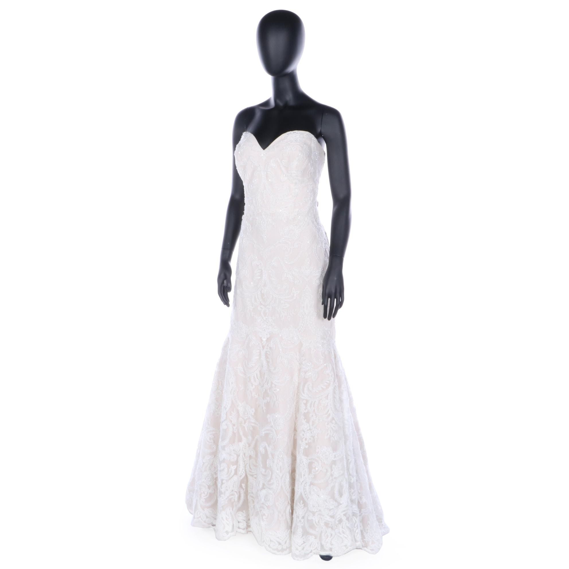 Blue Willow Bride by Anne Barge "Finlay" Strapless Wedding Dress