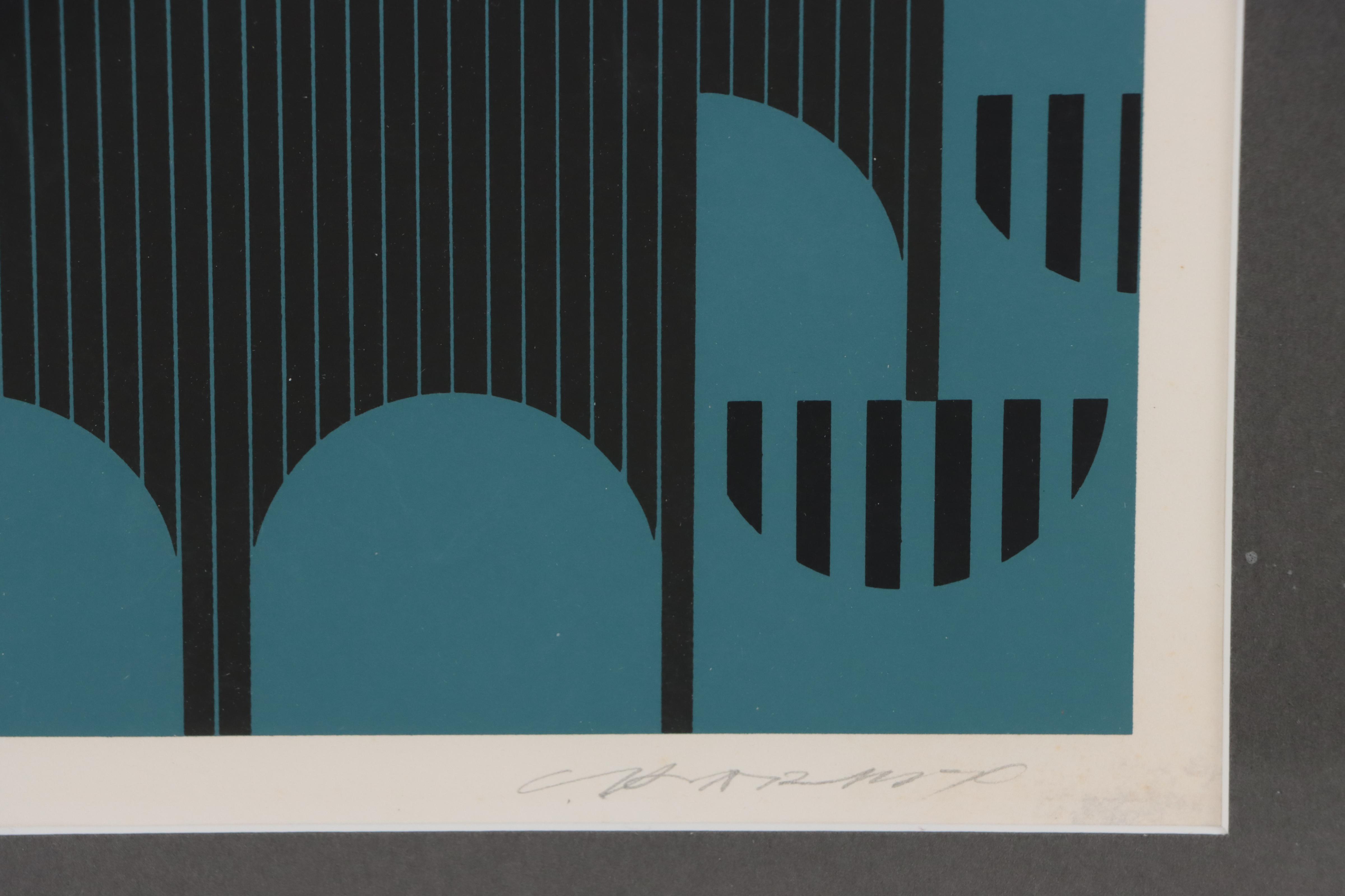 Charley Harper Serigraph "Raccpack," 1975