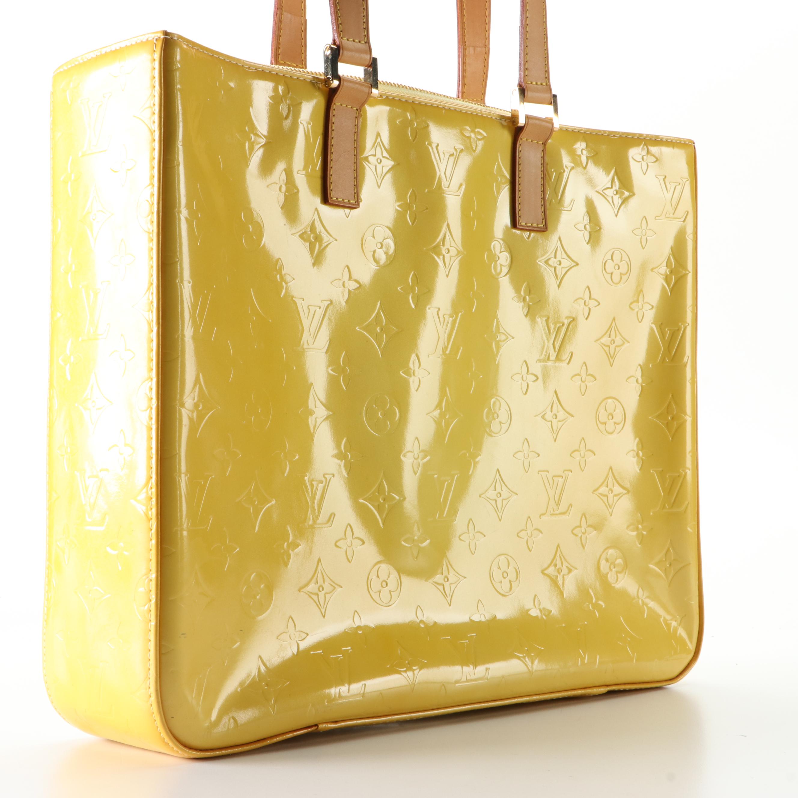 Louis Vuitton Columbus Bag in Monogram Vernis