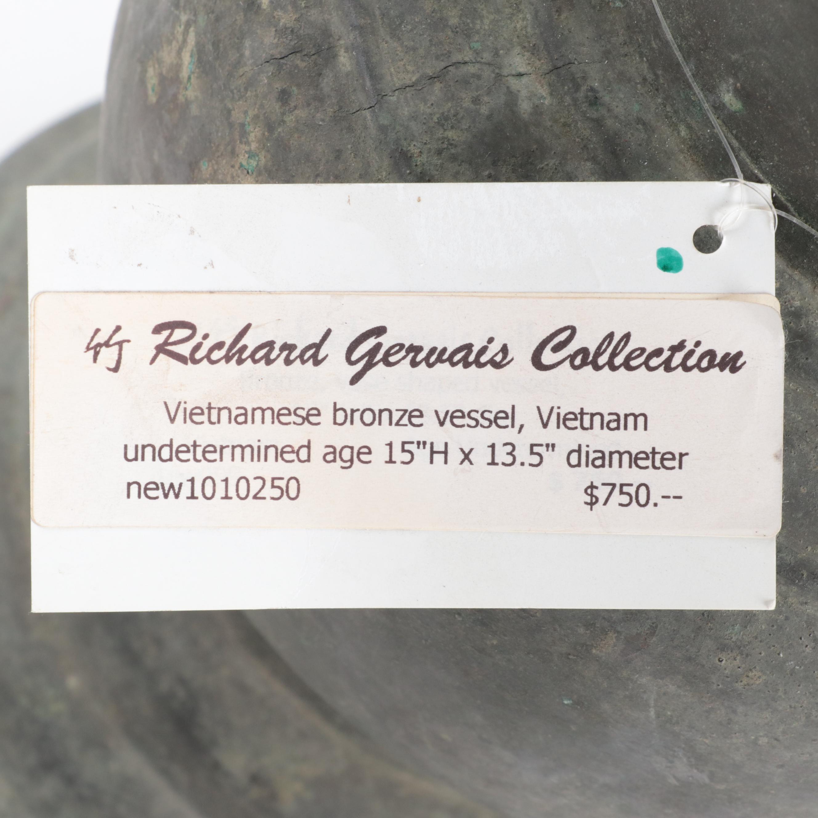 Vietnamese Bronze Vessel