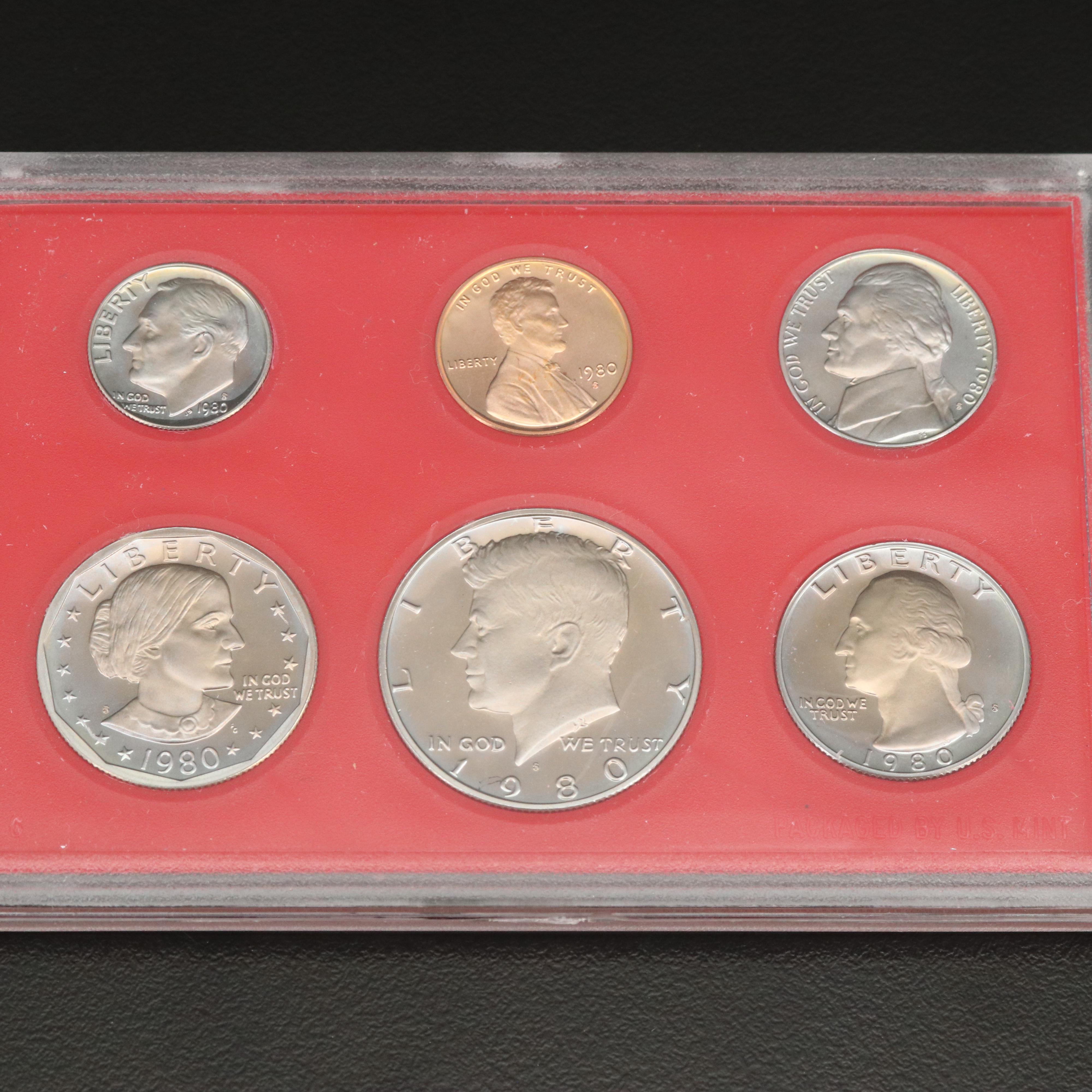 Sixteen U.S. Mint Proof Sets