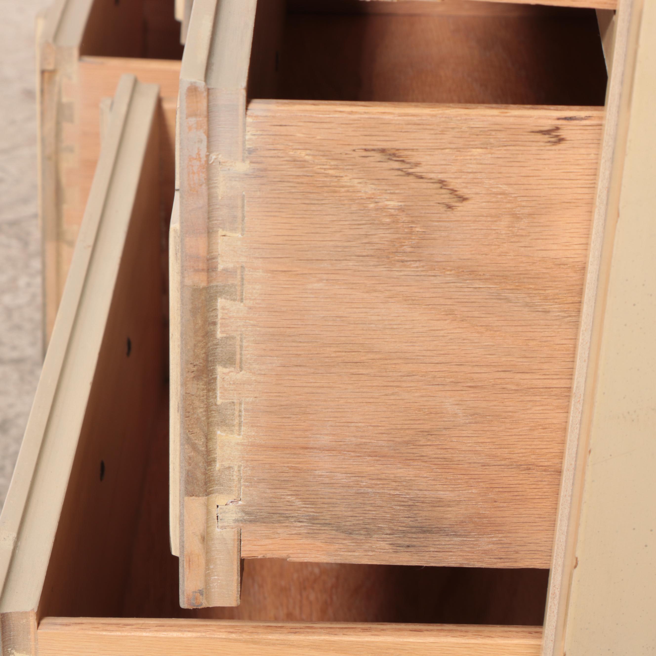 Drexel "Firenze Custom" Italian Neoclassical Style Painted Wood Dresser, 1960s