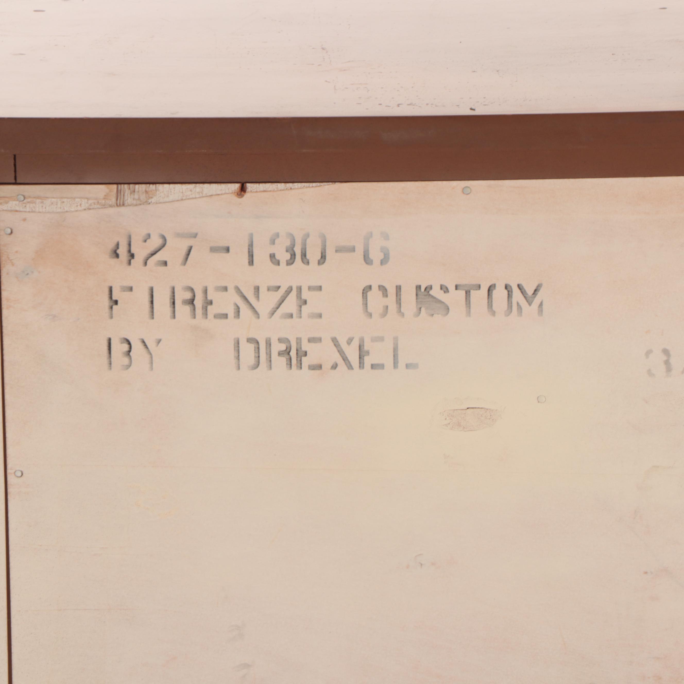 Drexel "Firenze Custom" Italian Neoclassical Style Painted Wood Dresser, 1960s