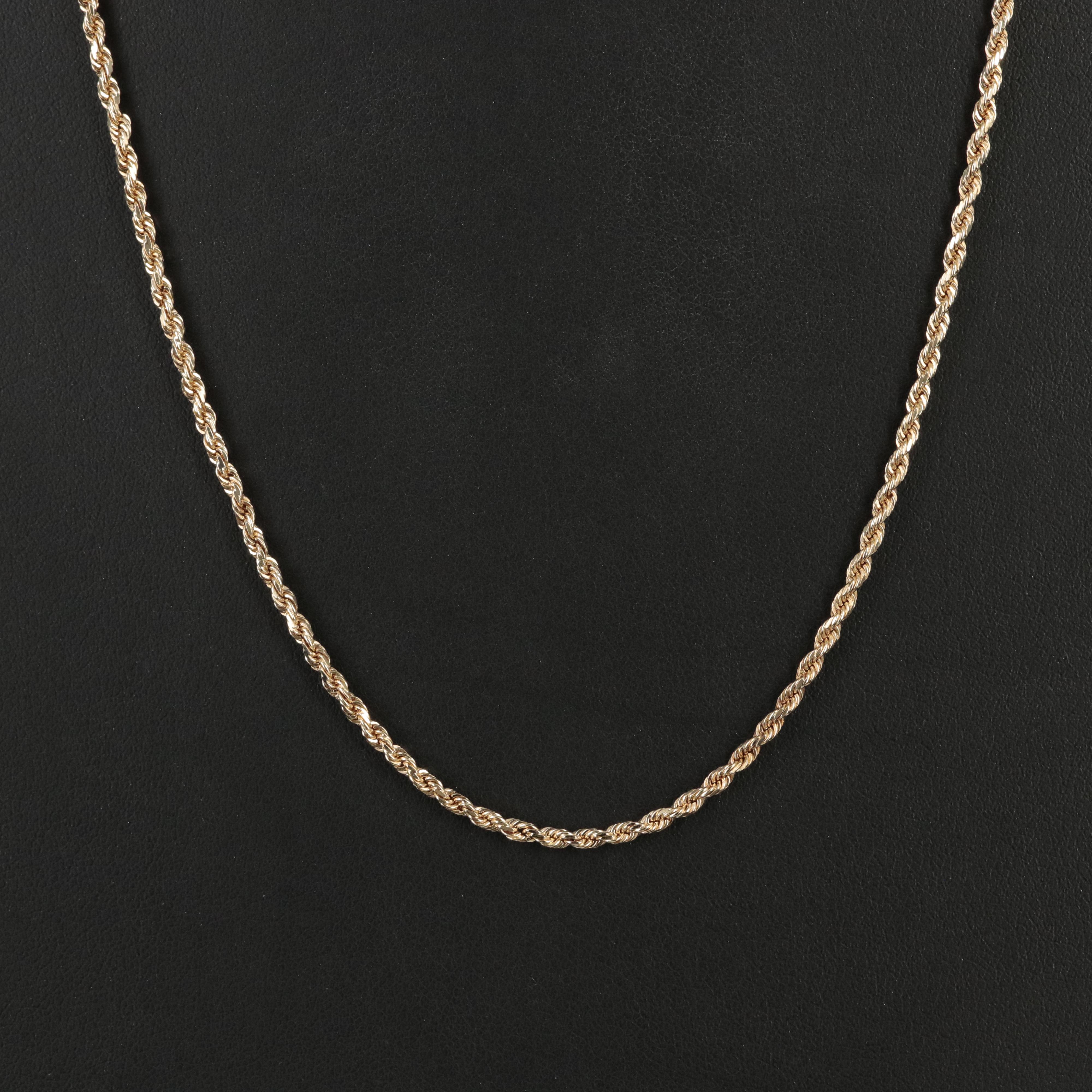 14K Rope Chain