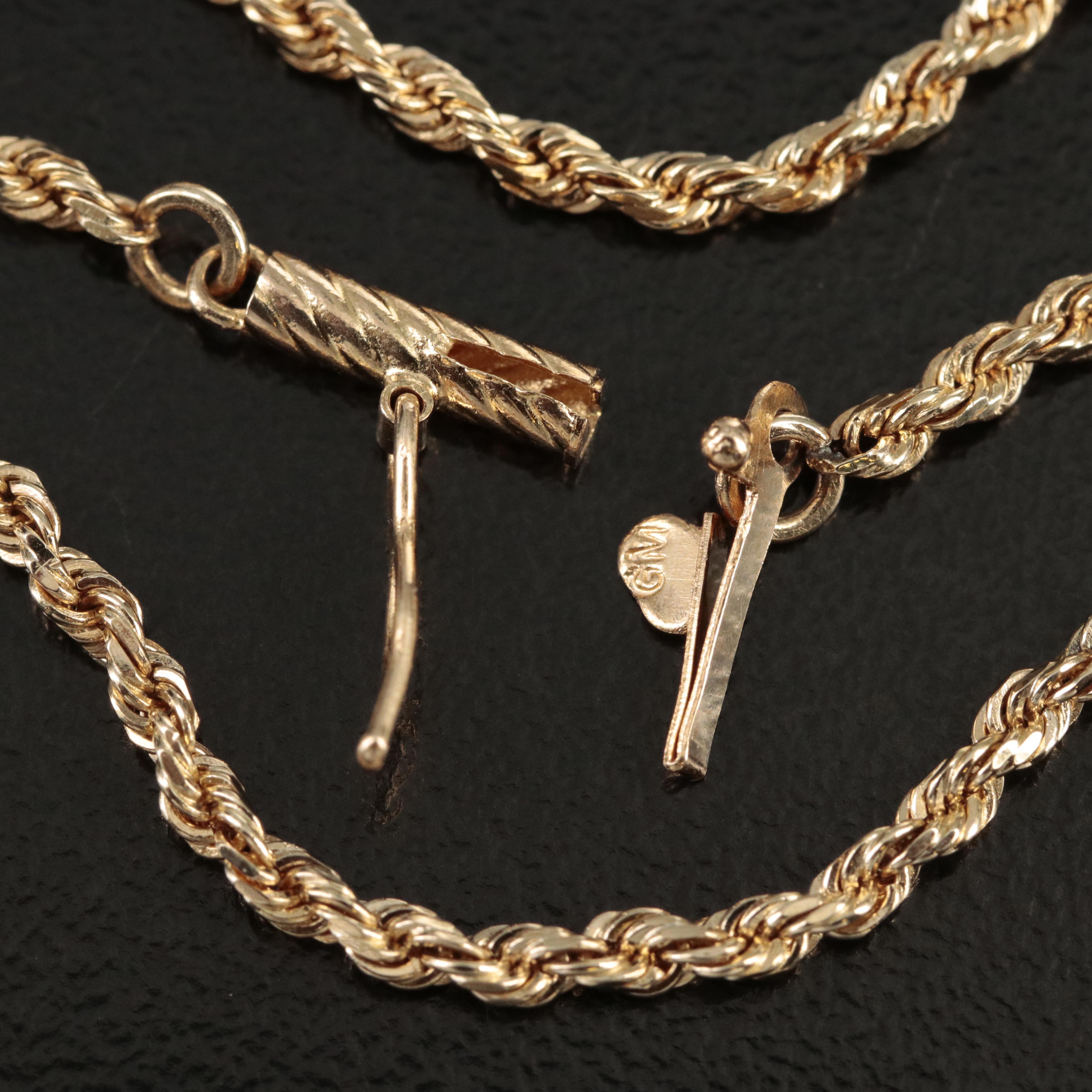 14K Rope Chain