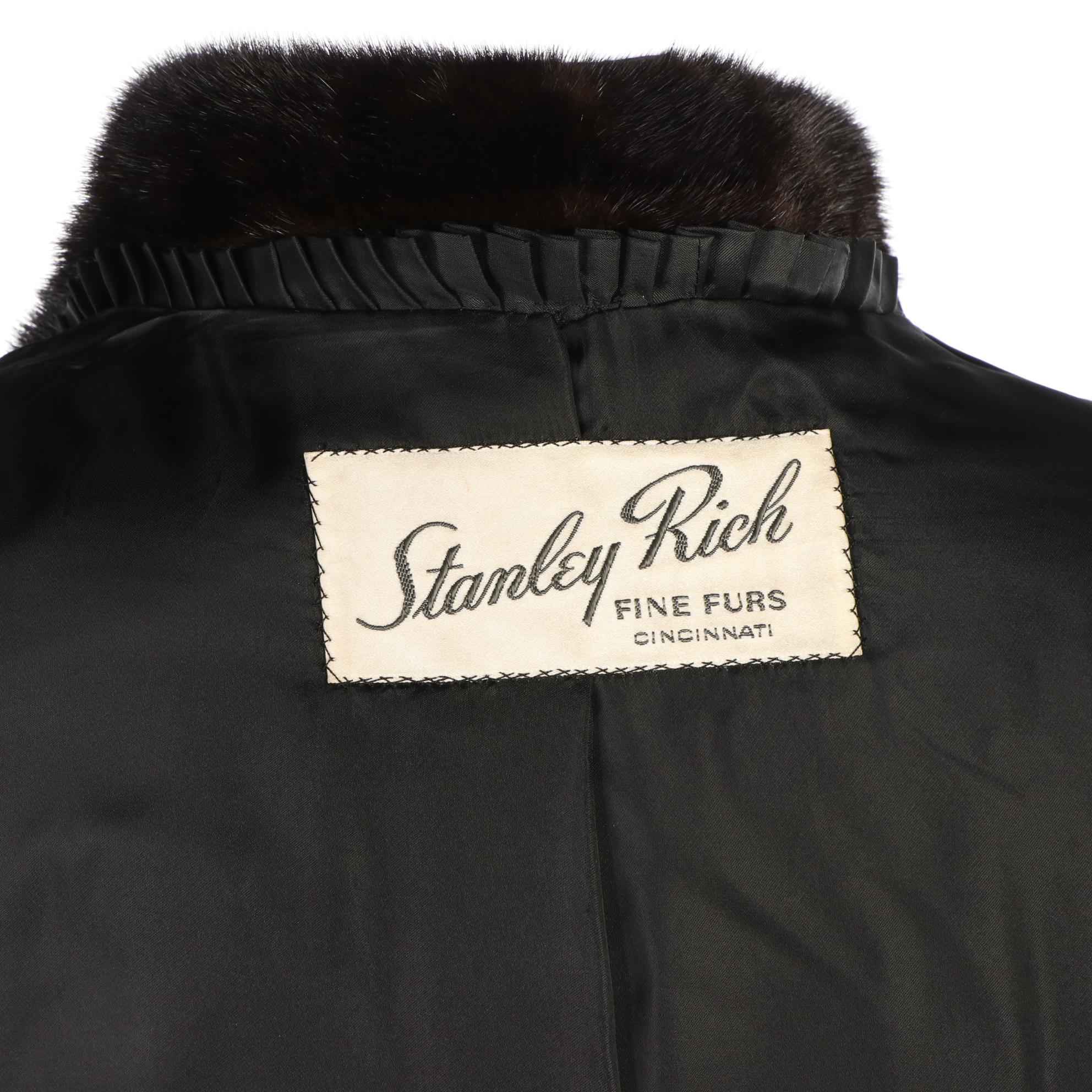 Mink Fur Full-Length Coat from Stanley Rich Fine Furs