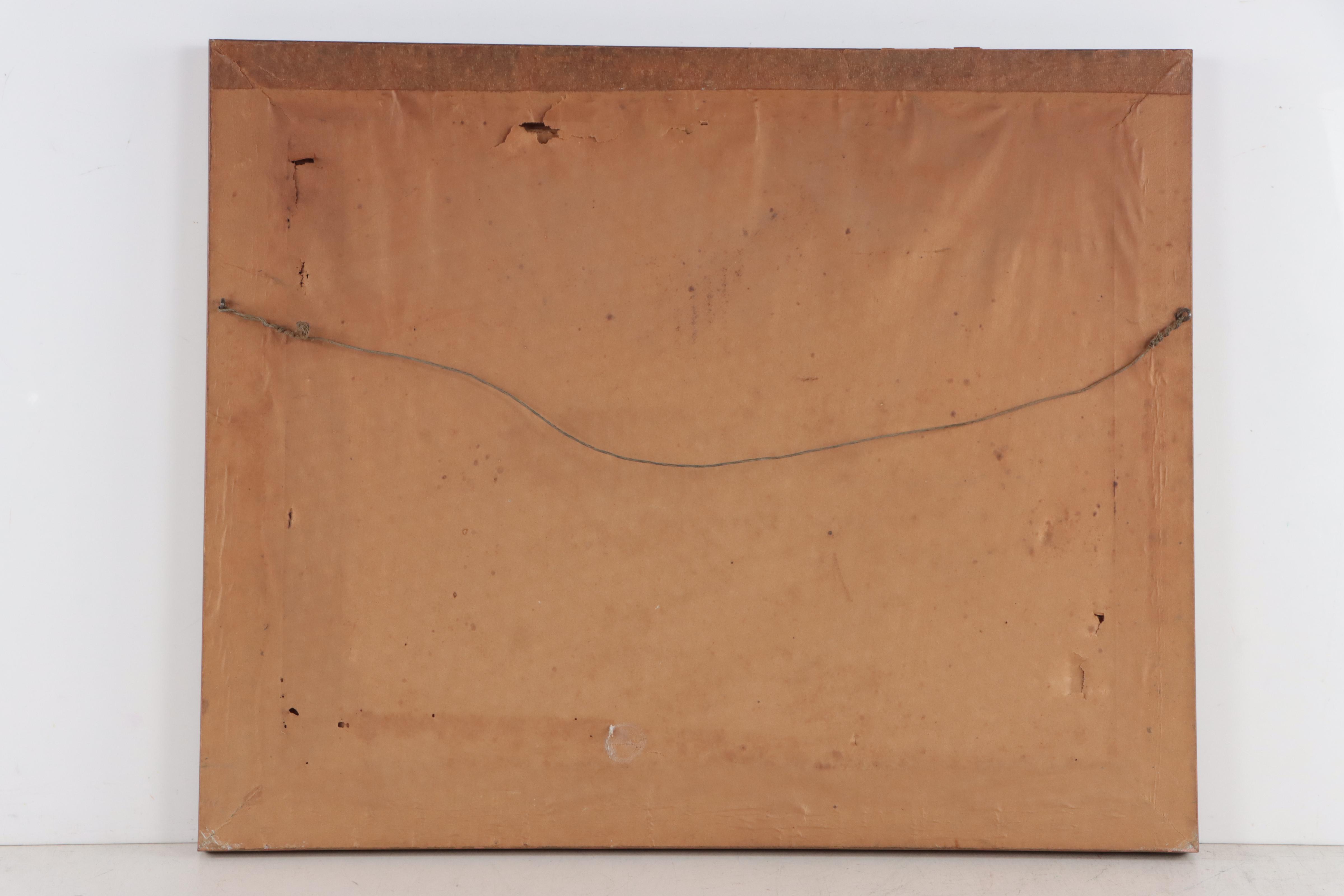 Sally Peacock Southwestern Landscape Oil Painting, Late 20th Century