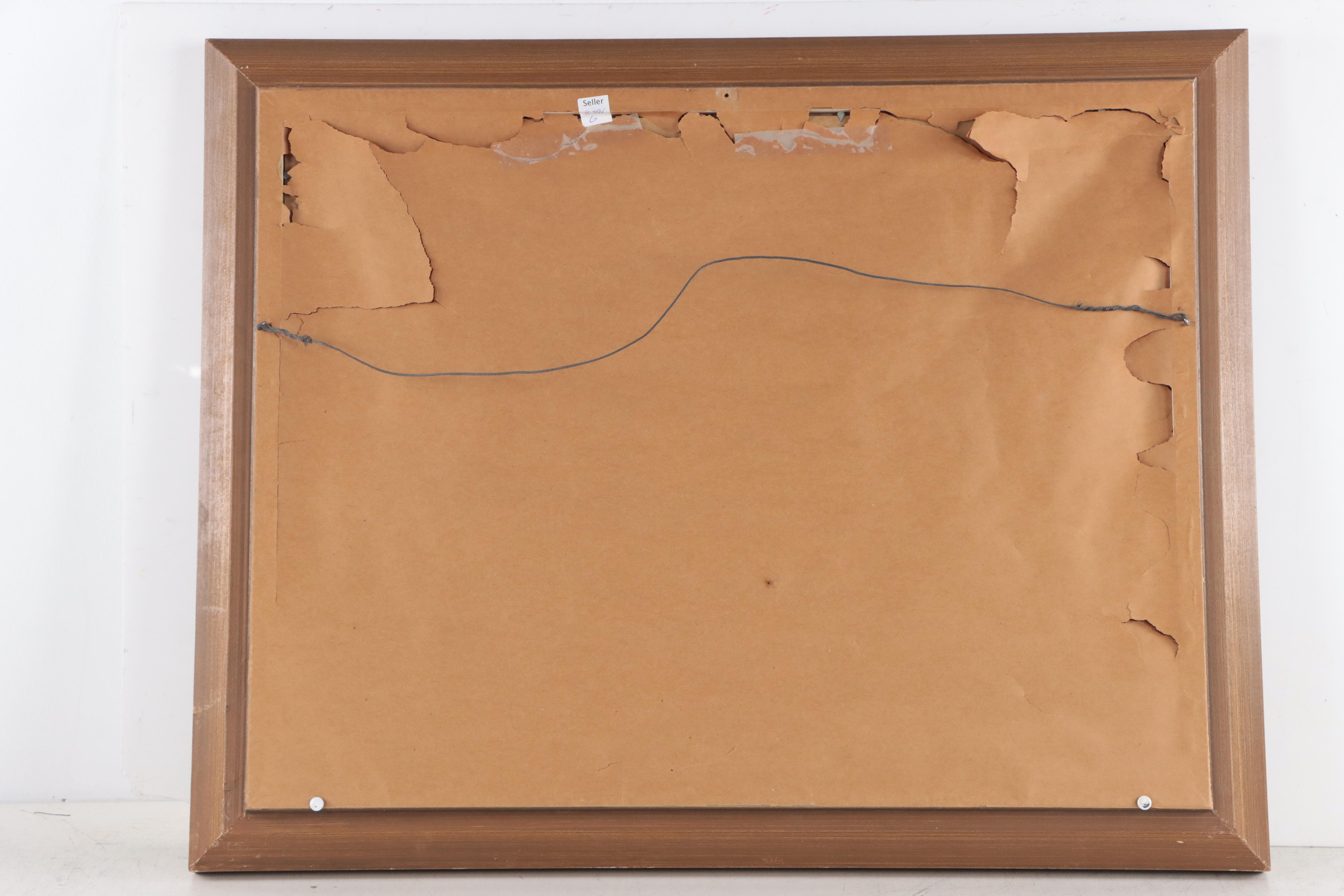 A.R. Dedemann Oil Painting of Shepherd, 1902