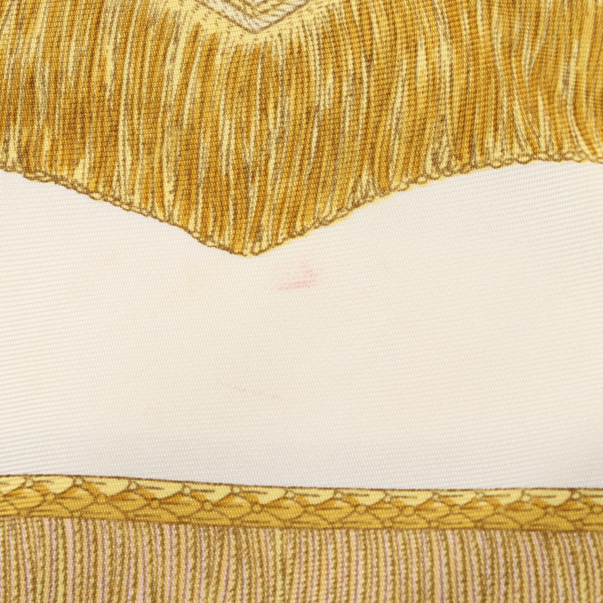 Hermès "Poste et Cavalerie" Scarf 90 in Silk Twill