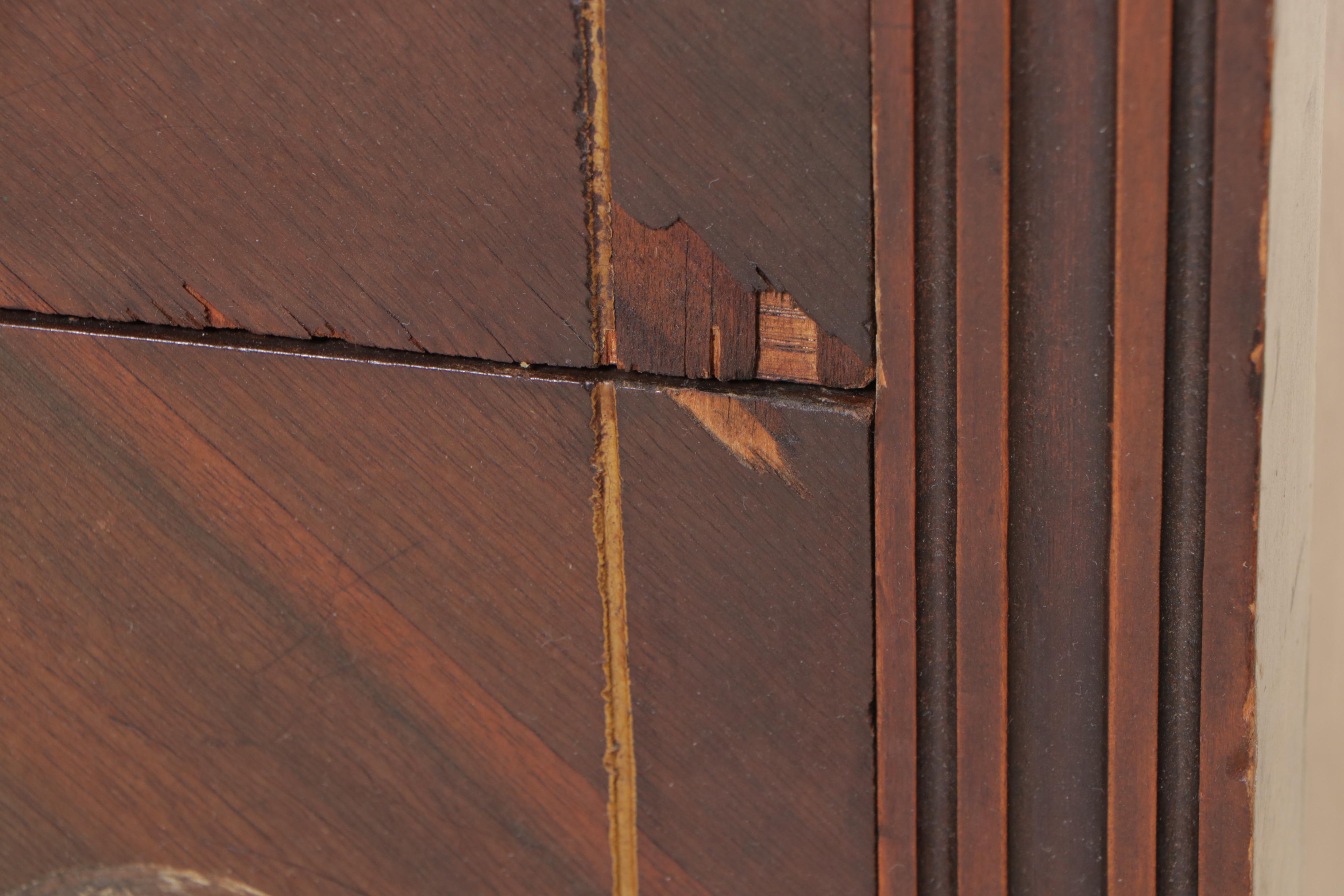 Jacobean Revival Walnut-Veneered Dresser, 1930s