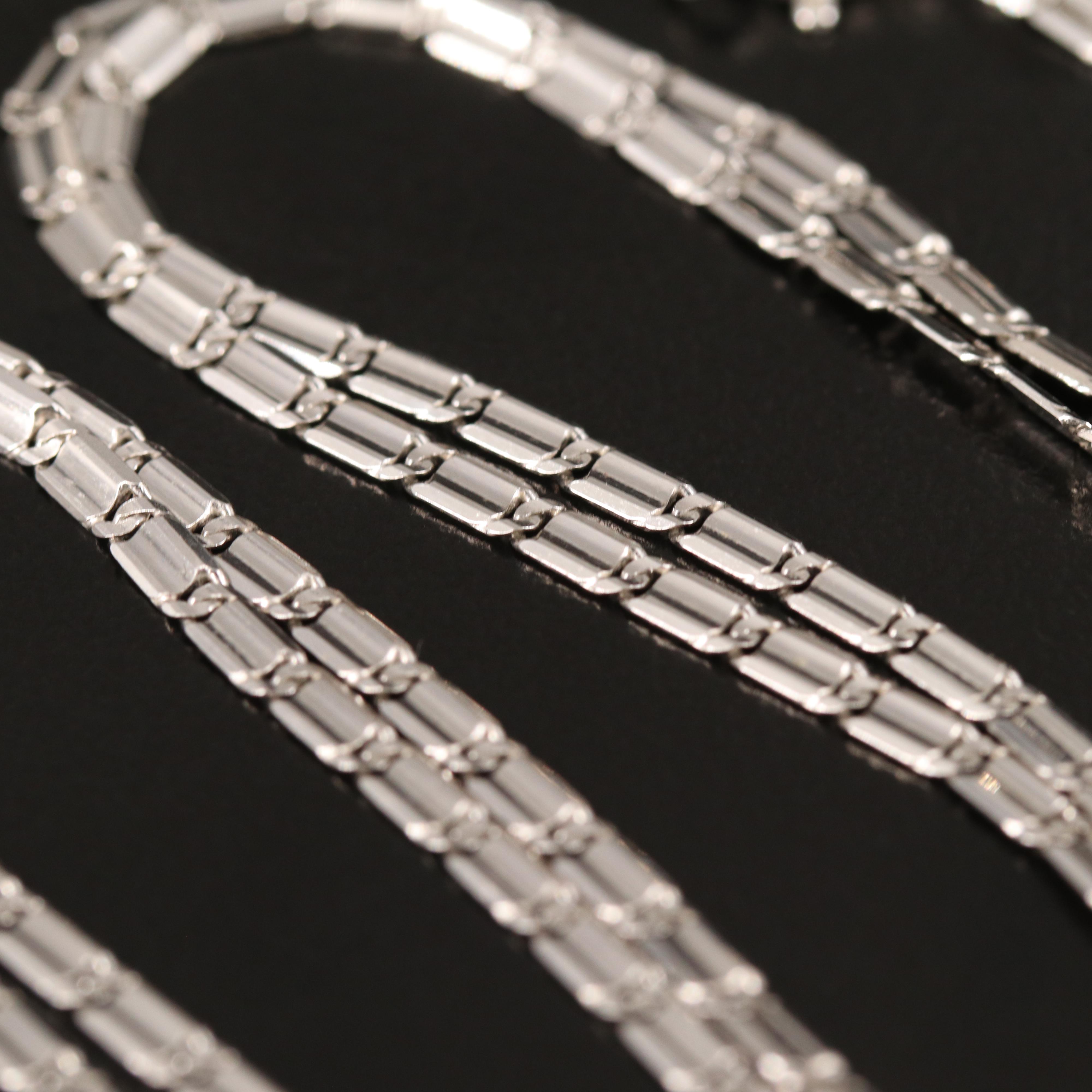 18K Sapphire and Diamond Pendant Necklace