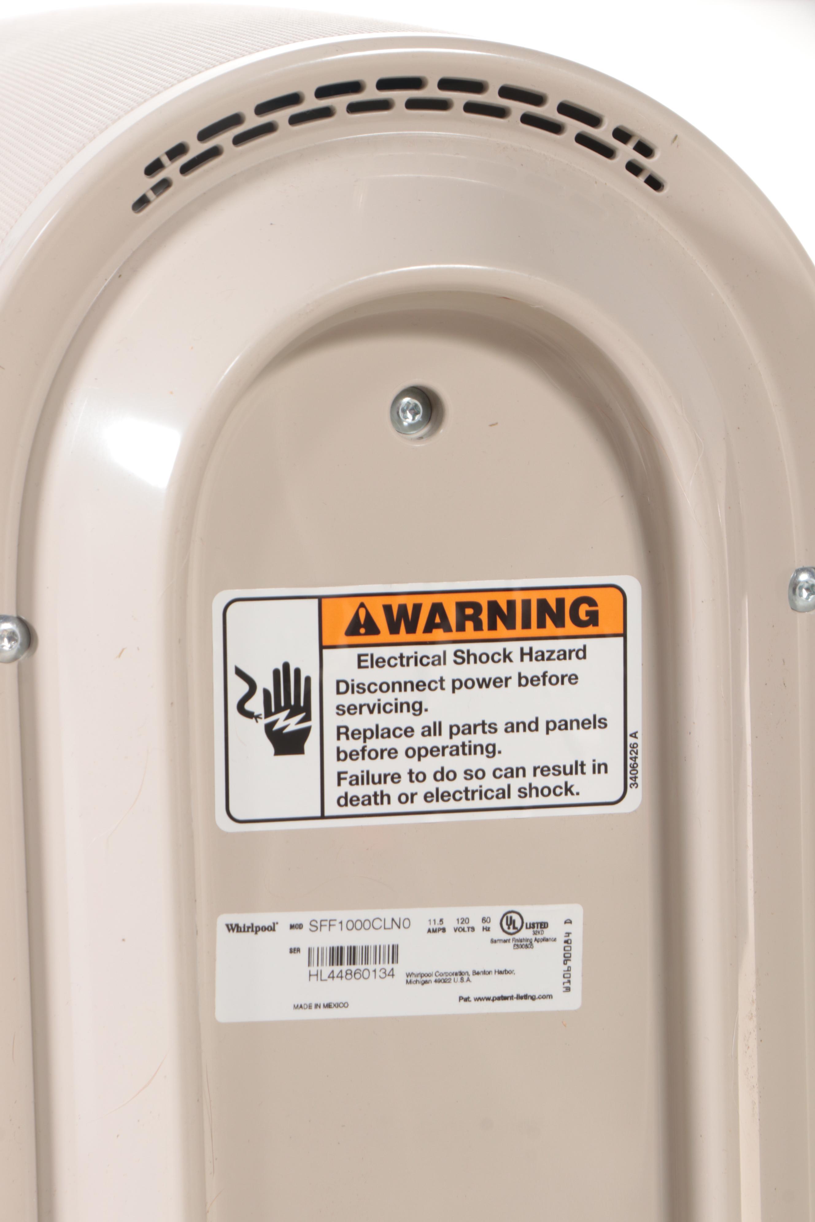 Whirlpool SWASH Clothes Steamer