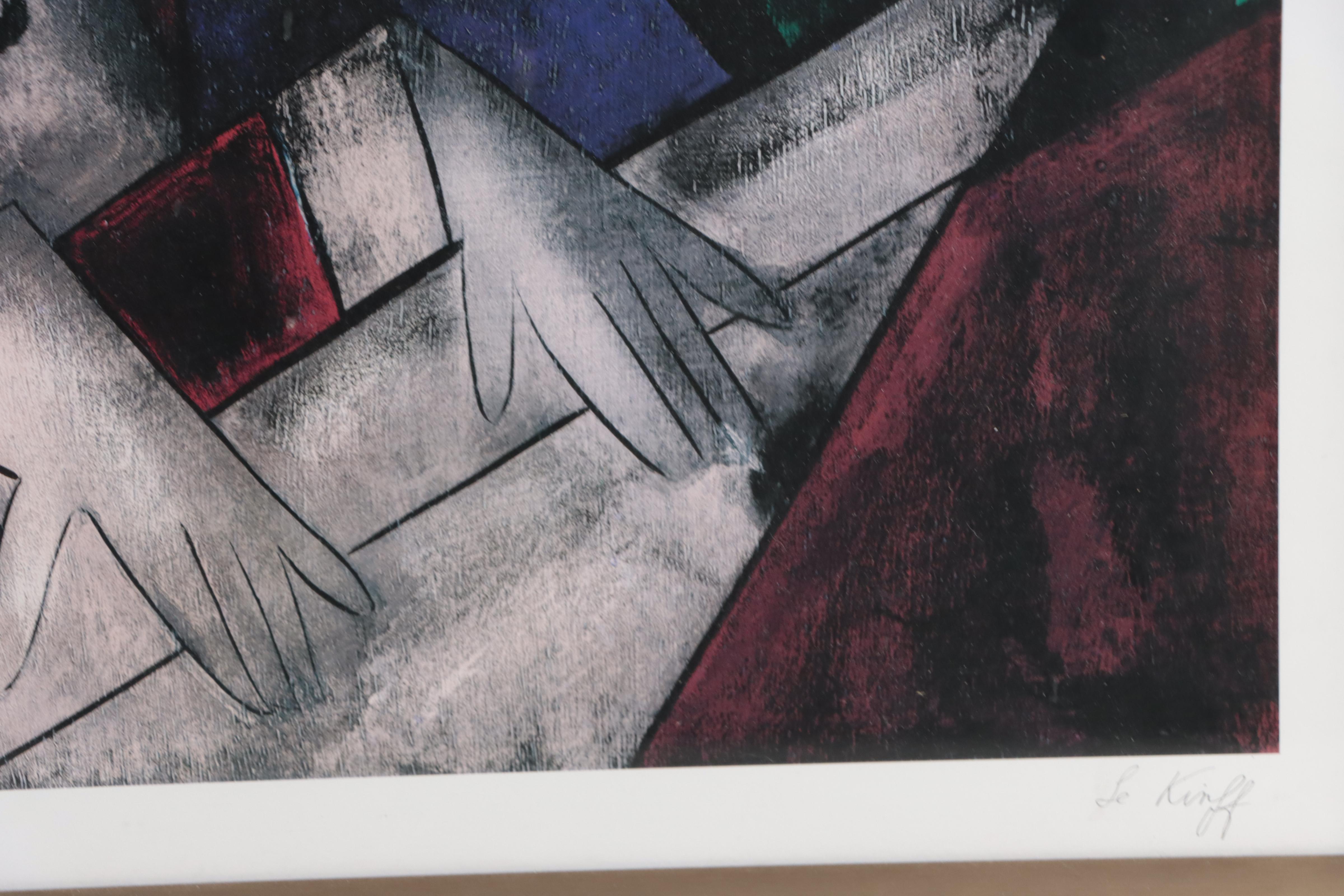 Offset Lithograph After Linda Le Kinff of Musicians, 21st Century