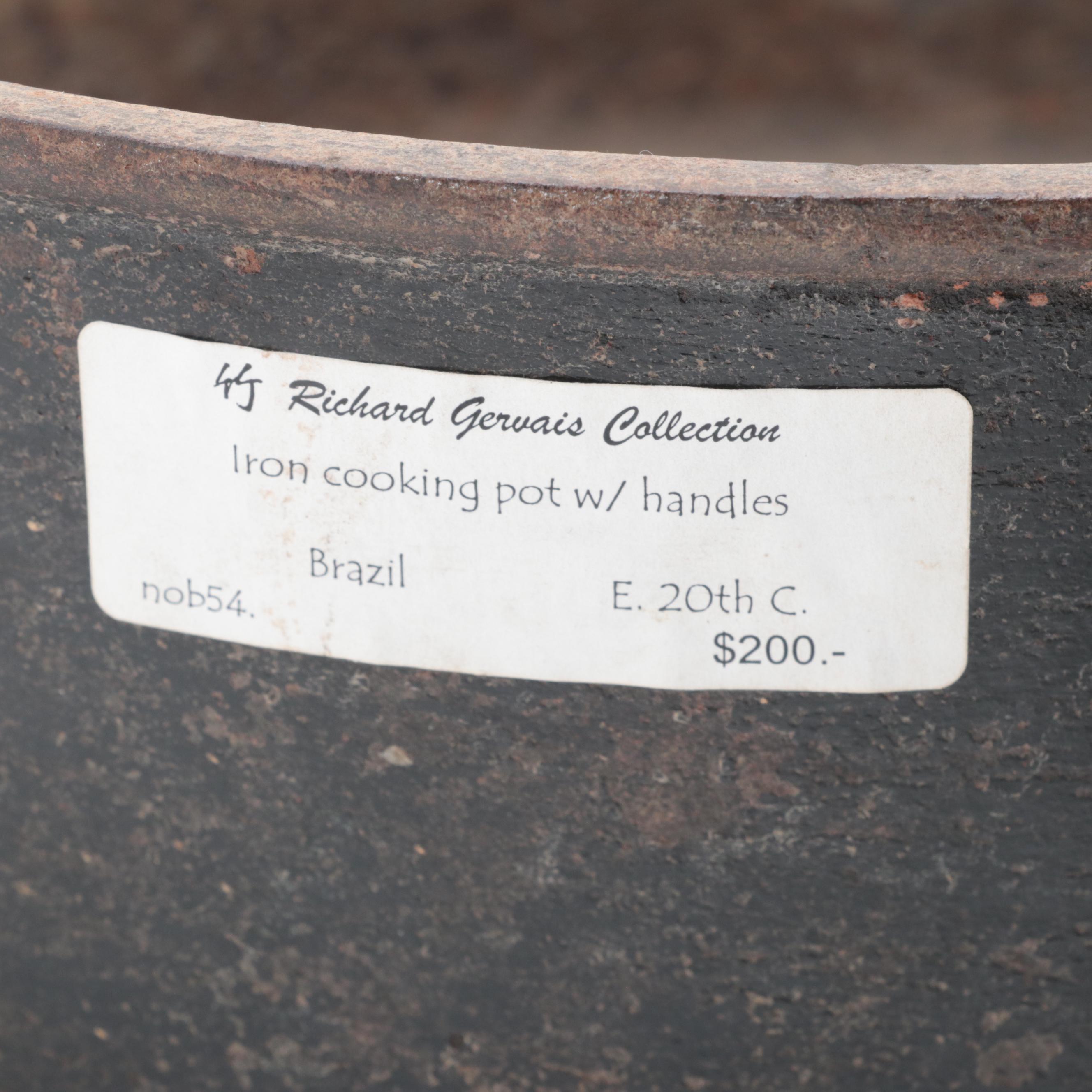 Brazilian Cast Iron Pot and Korean Cooking Utensil