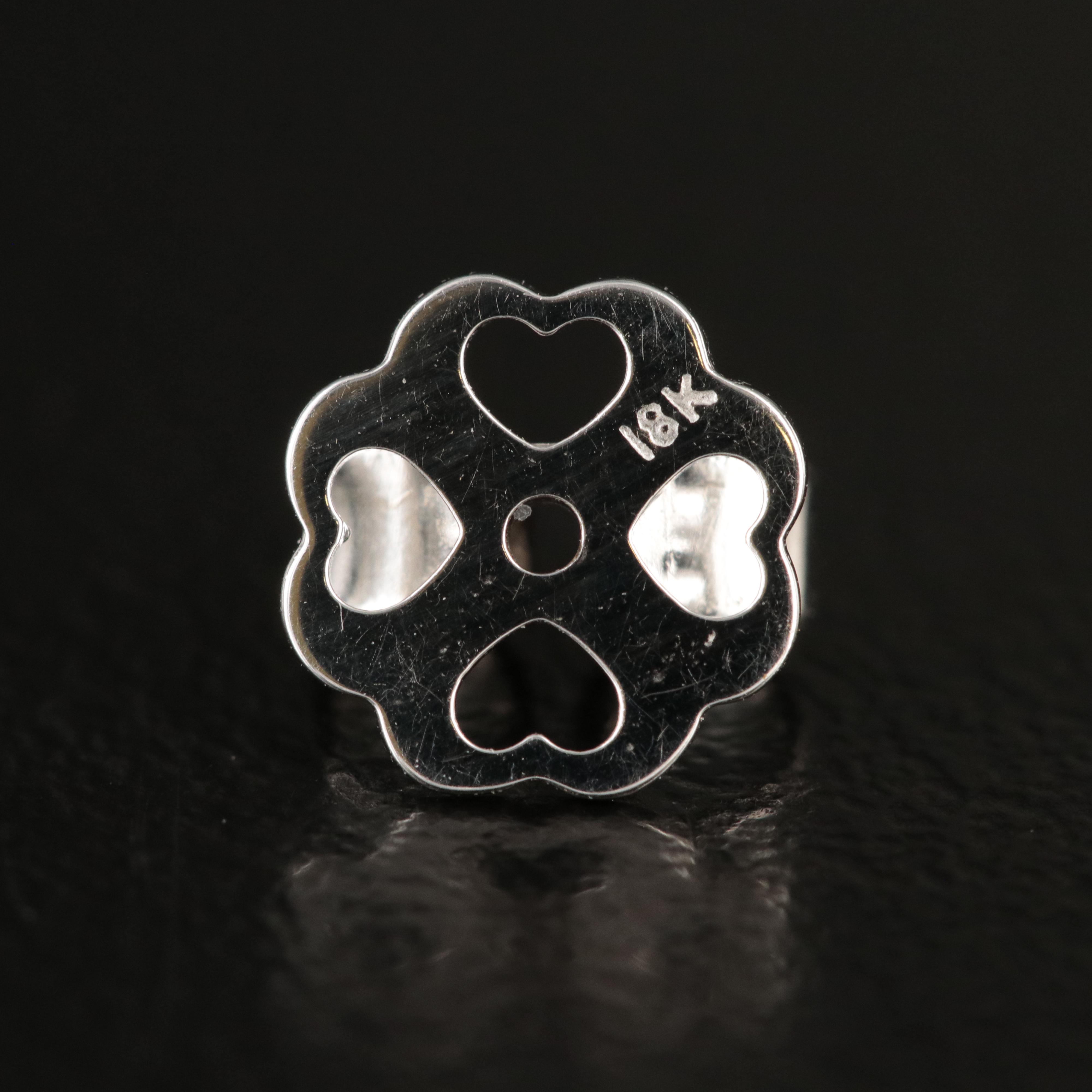 24K Butterfly and Flower Earrings