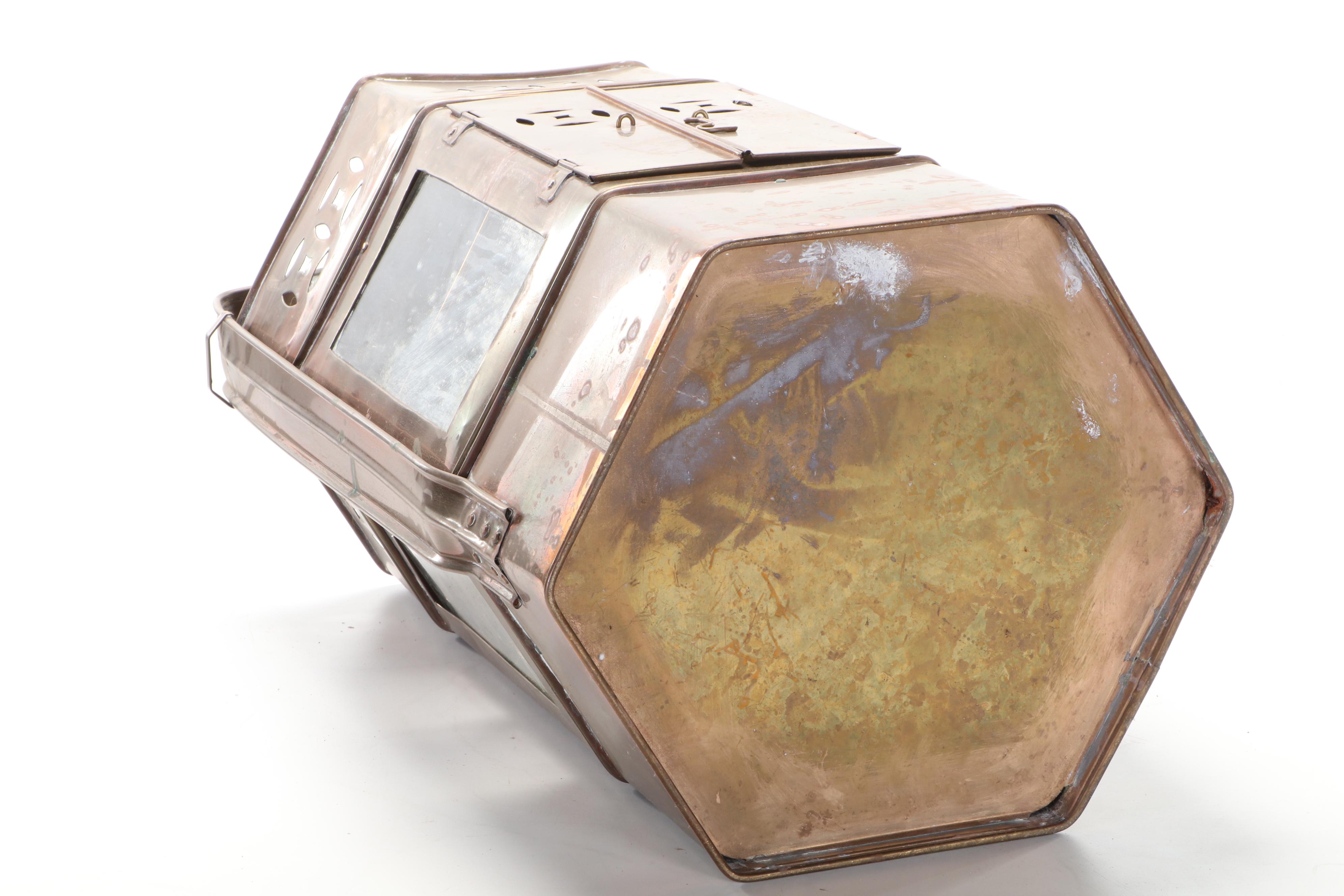 Thai Brass Street Vendor Noodle Cart with Attachable Accessories