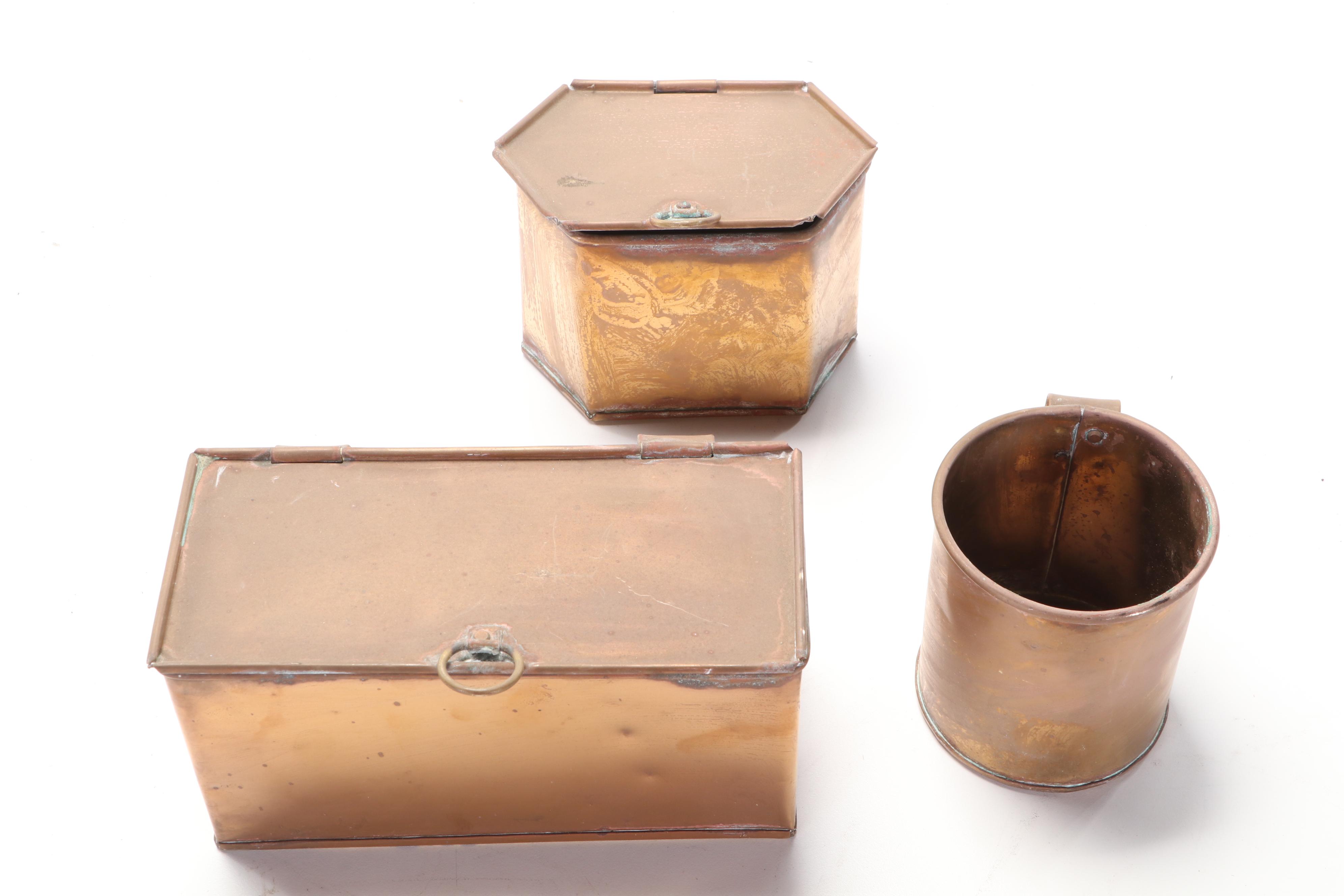 Thai Brass Street Vendor Noodle Cart with Attachable Accessories