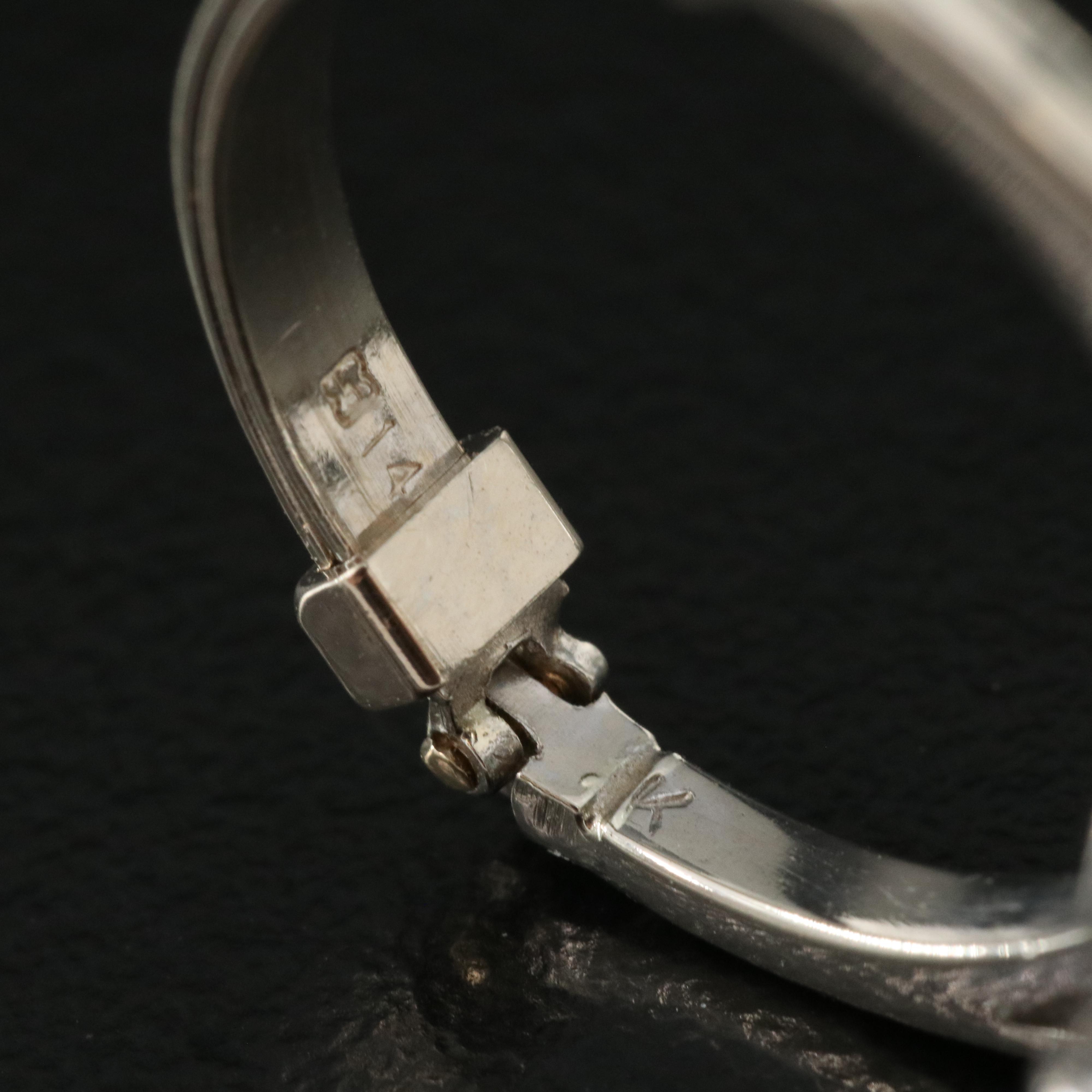 14K Aquamarne and Diamond Ring