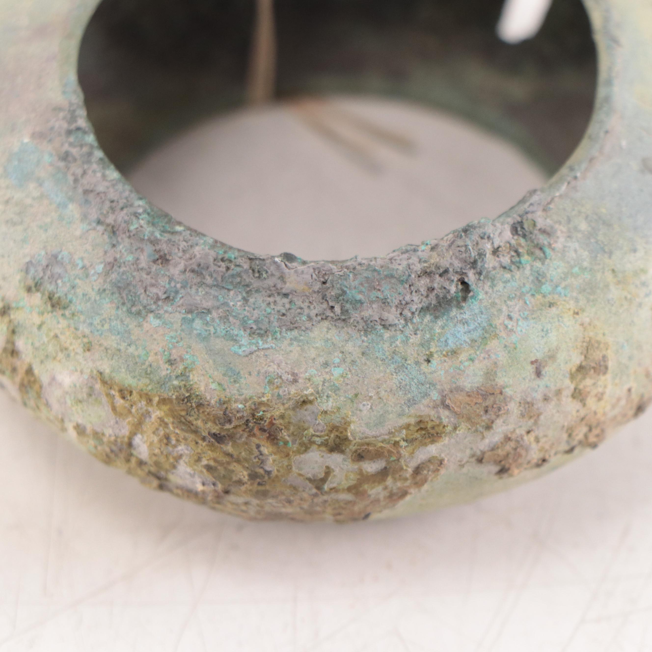 Excavated Thai Bronze Child's Bracelet