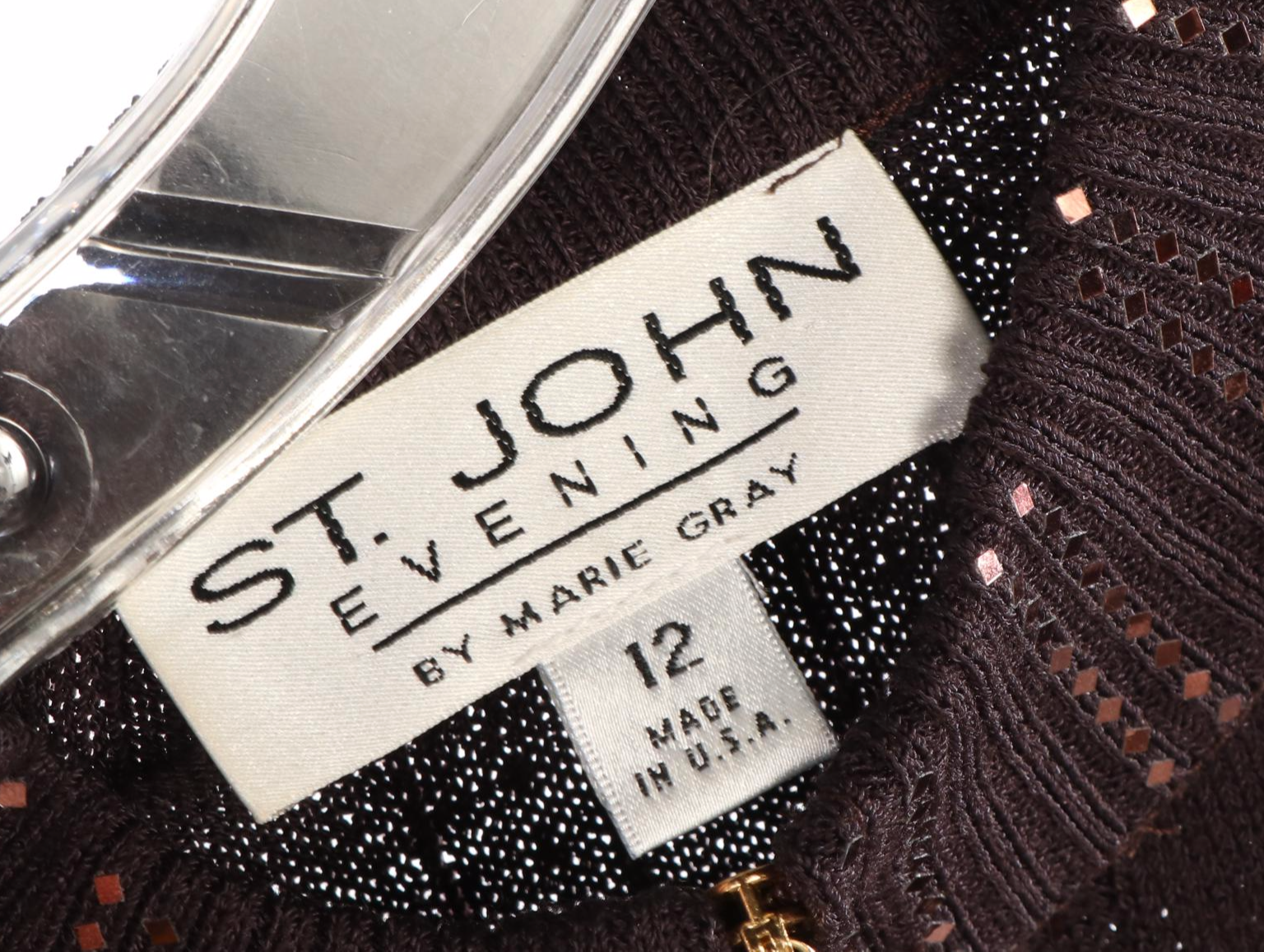 St. John Evening by Marie Gray Embellished Knit Top and Jackets