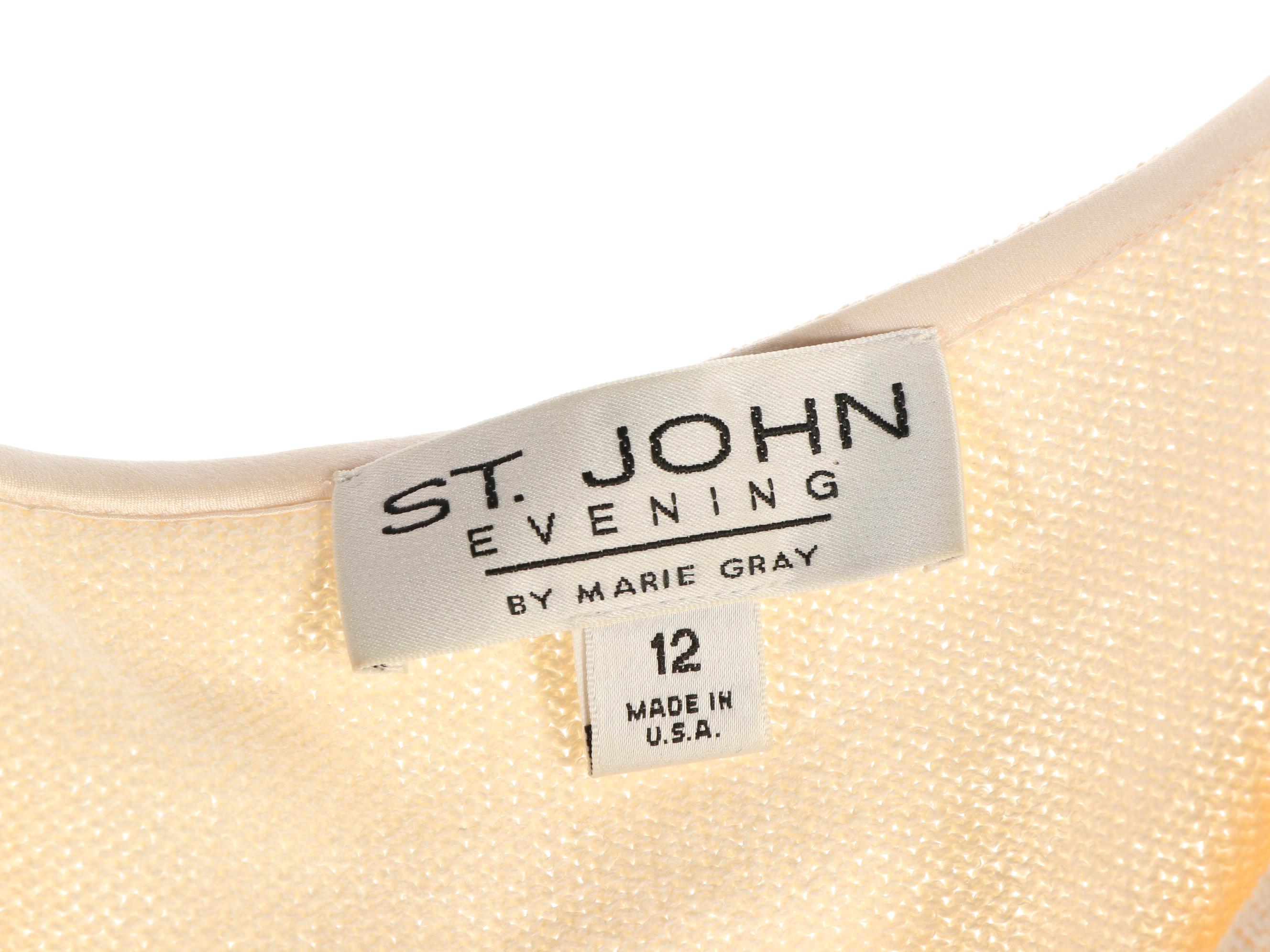 St. John Knits Ruffle Collar Jacket, Faux Fur Trim Jacket, Smocked Top, and More