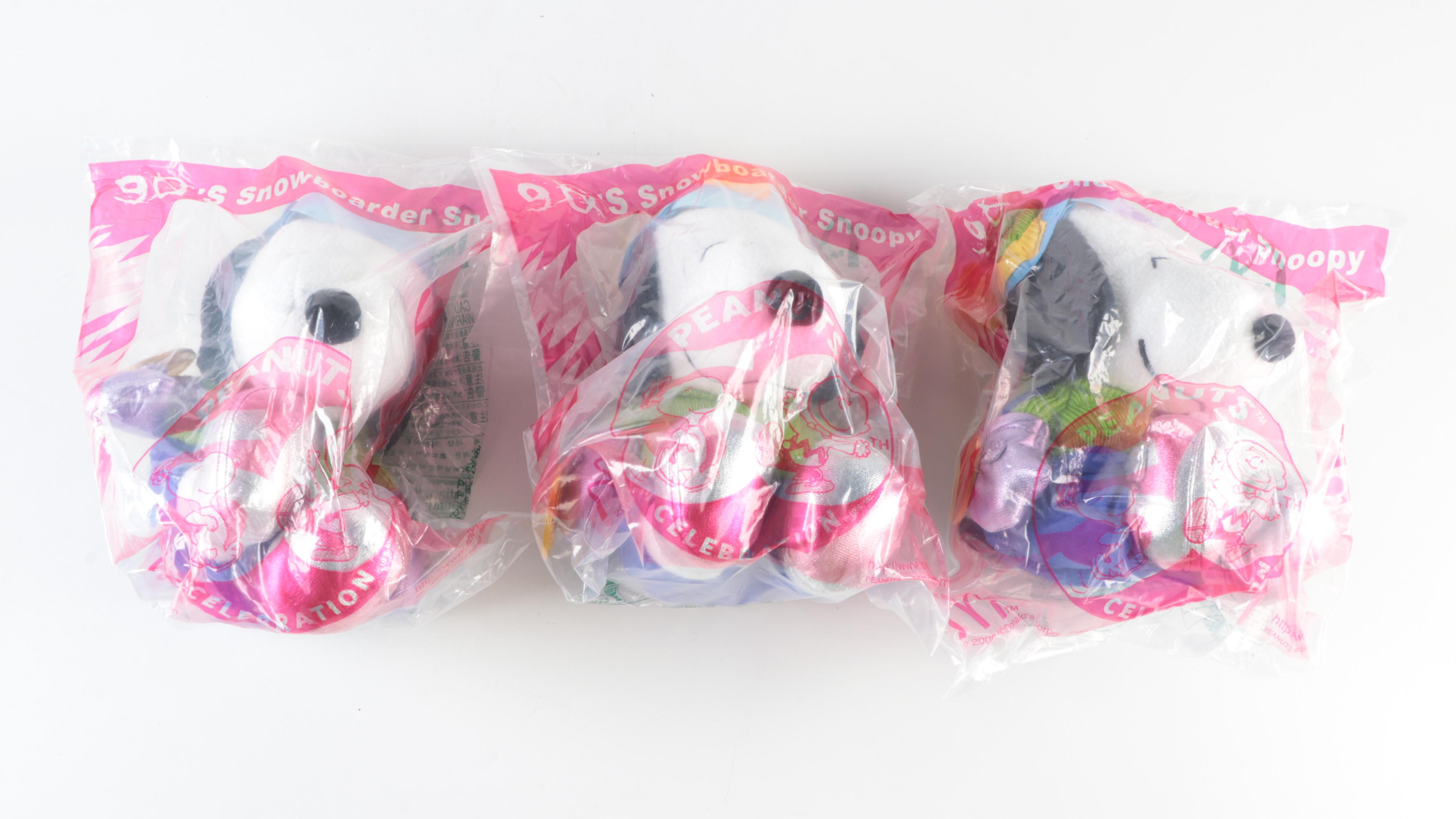 Snoopy Happy Meal, The Many Lives of Snoopy Plush Toy Selection