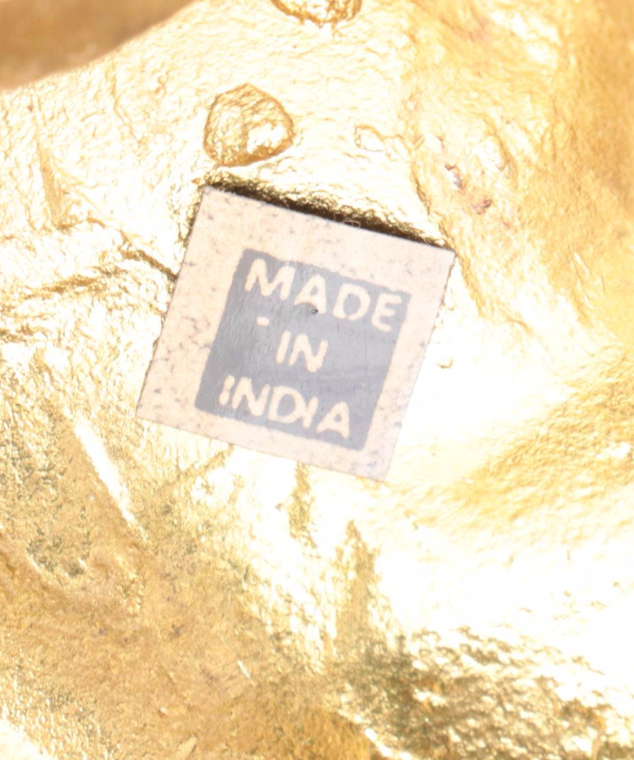 Cat Themed Books, Brass Figures, Needlepoint Pillow and Ceramic Food Dish