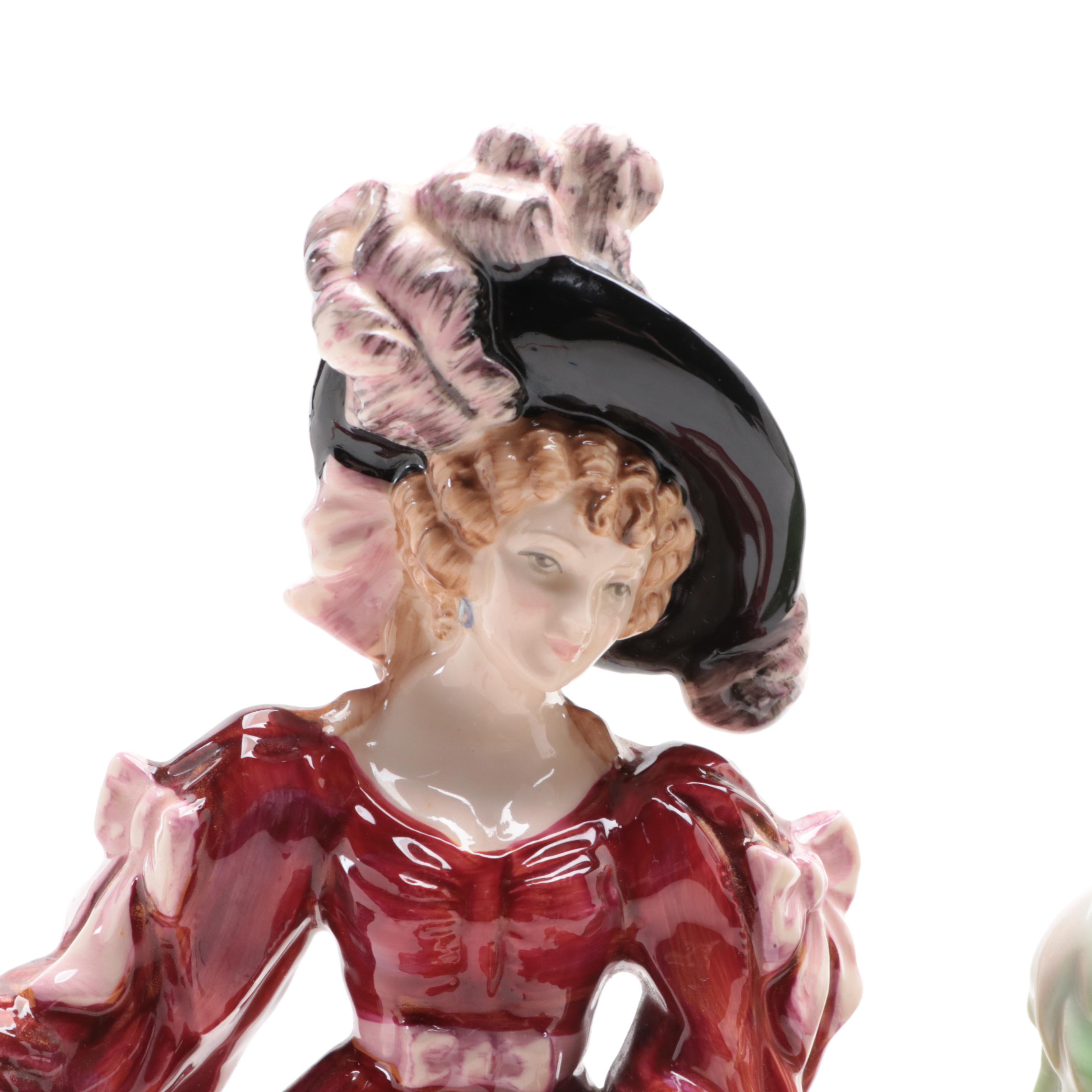 Royal Douly Artist Signed "Patricia" and Other German Vase