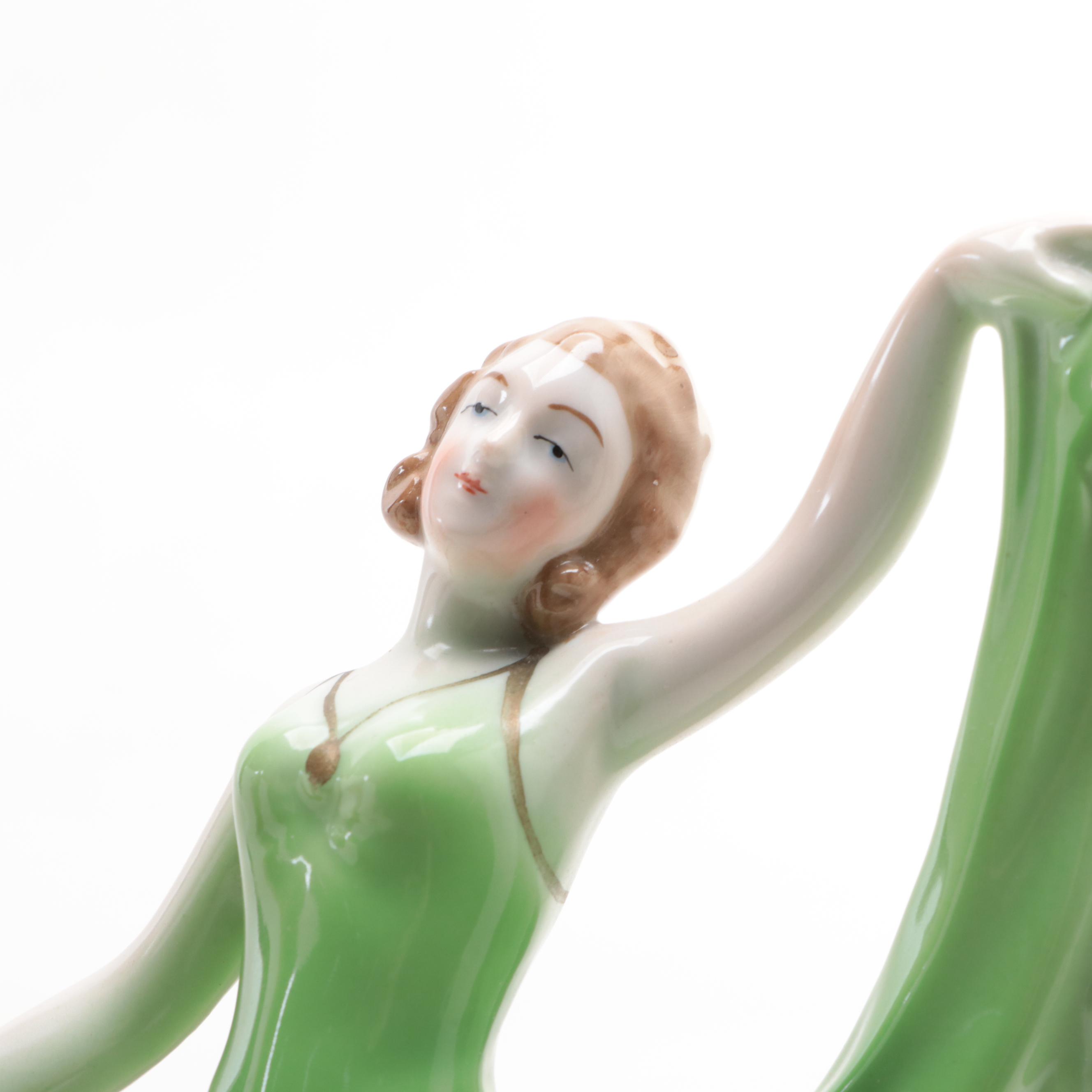 Royal Douly Artist Signed "Patricia" and Other German Vase