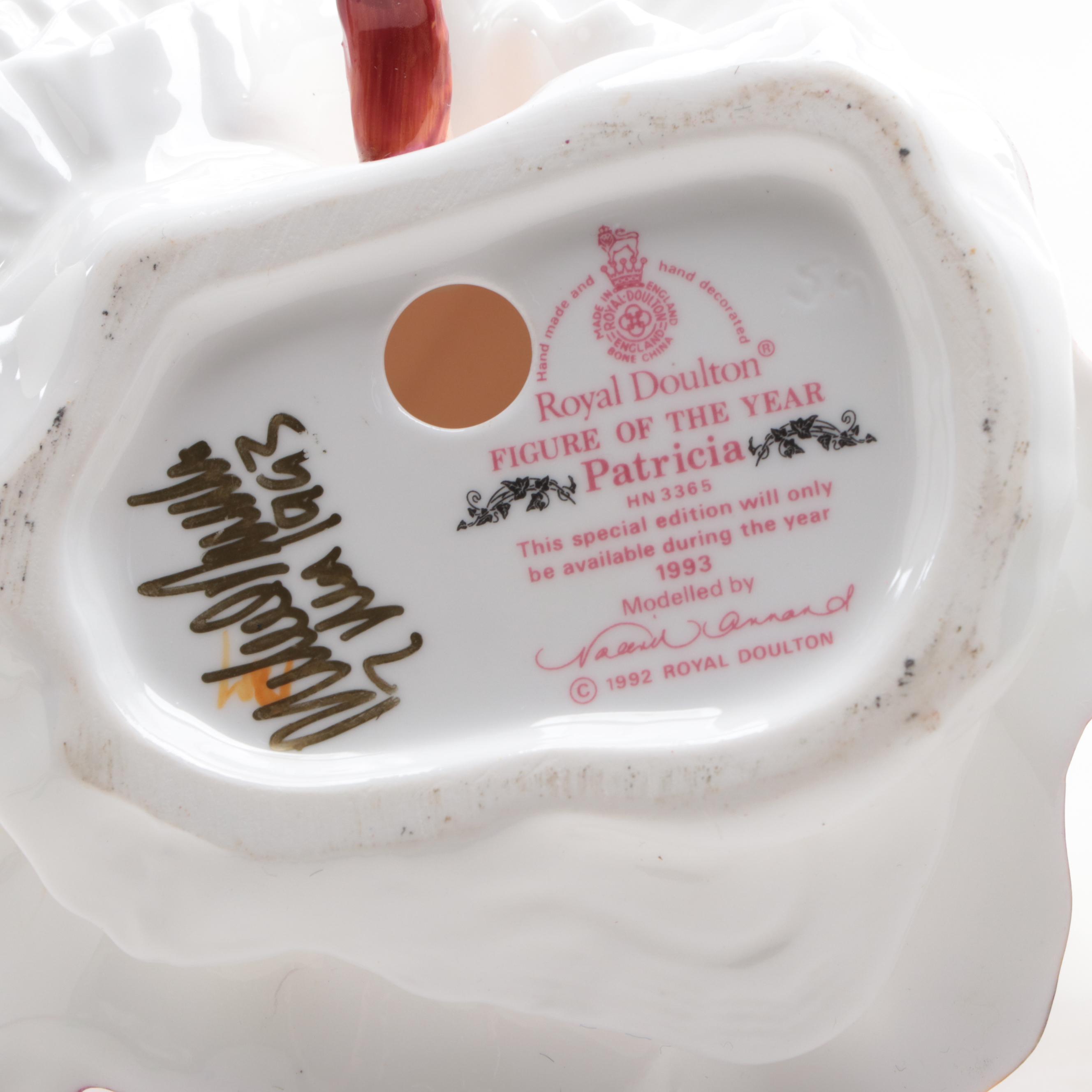 Royal Douly Artist Signed "Patricia" and Other German Vase