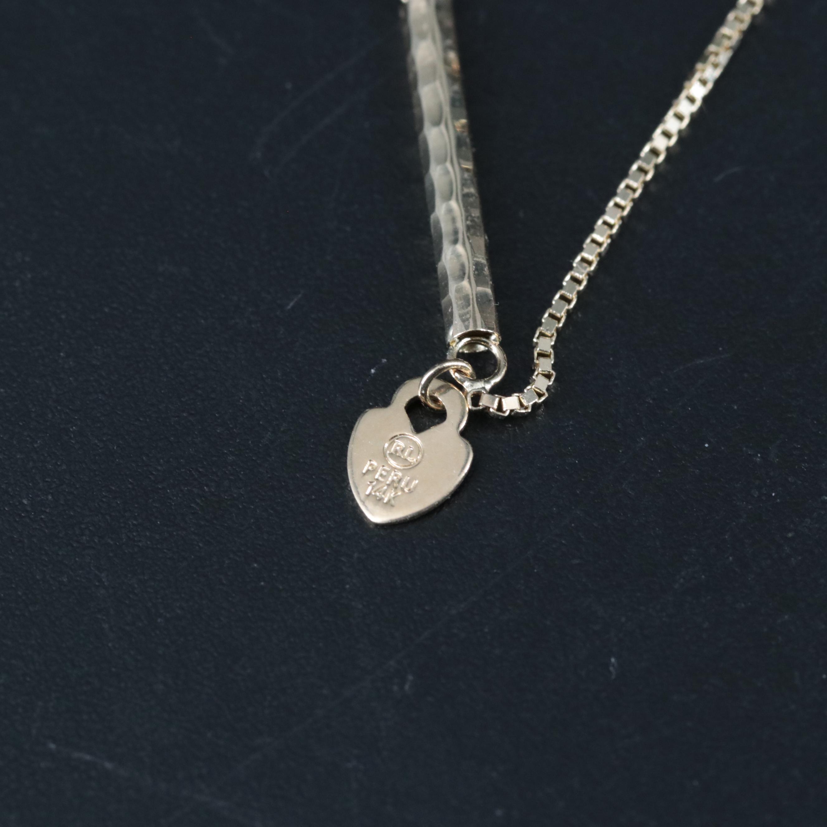 14K Chain Slide Bracelet