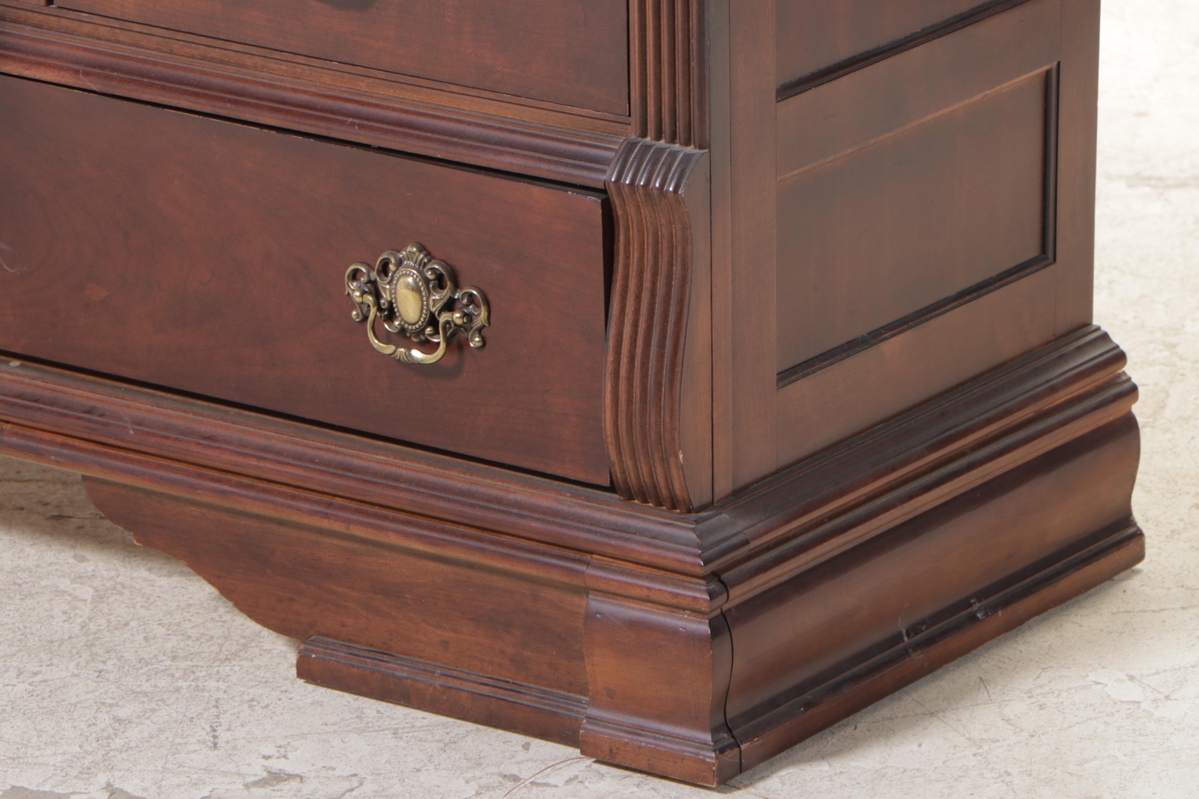 Federal Style Cherrywood Eleven-Drawer Chest