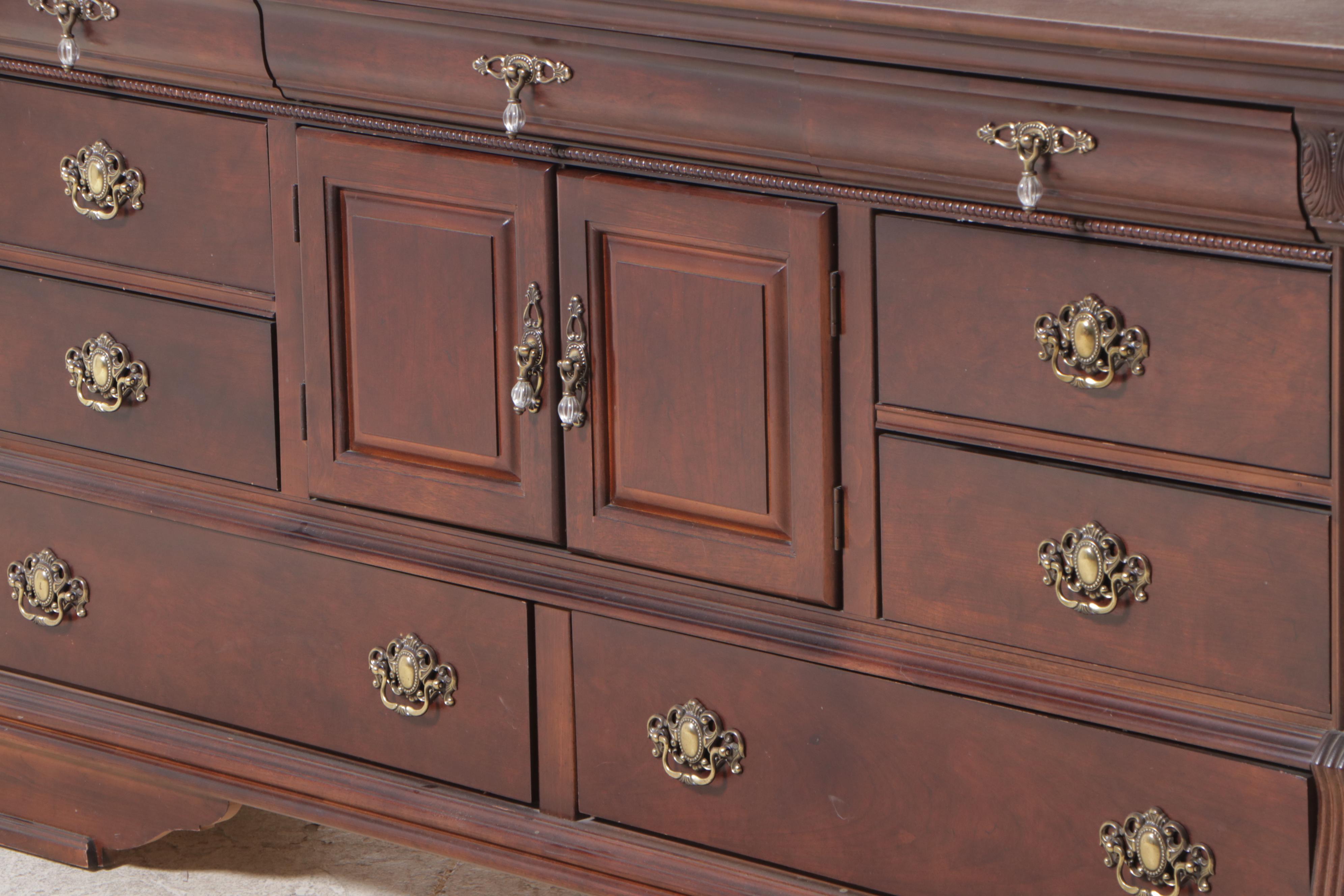 Federal Style Cherrywood Eleven-Drawer Chest
