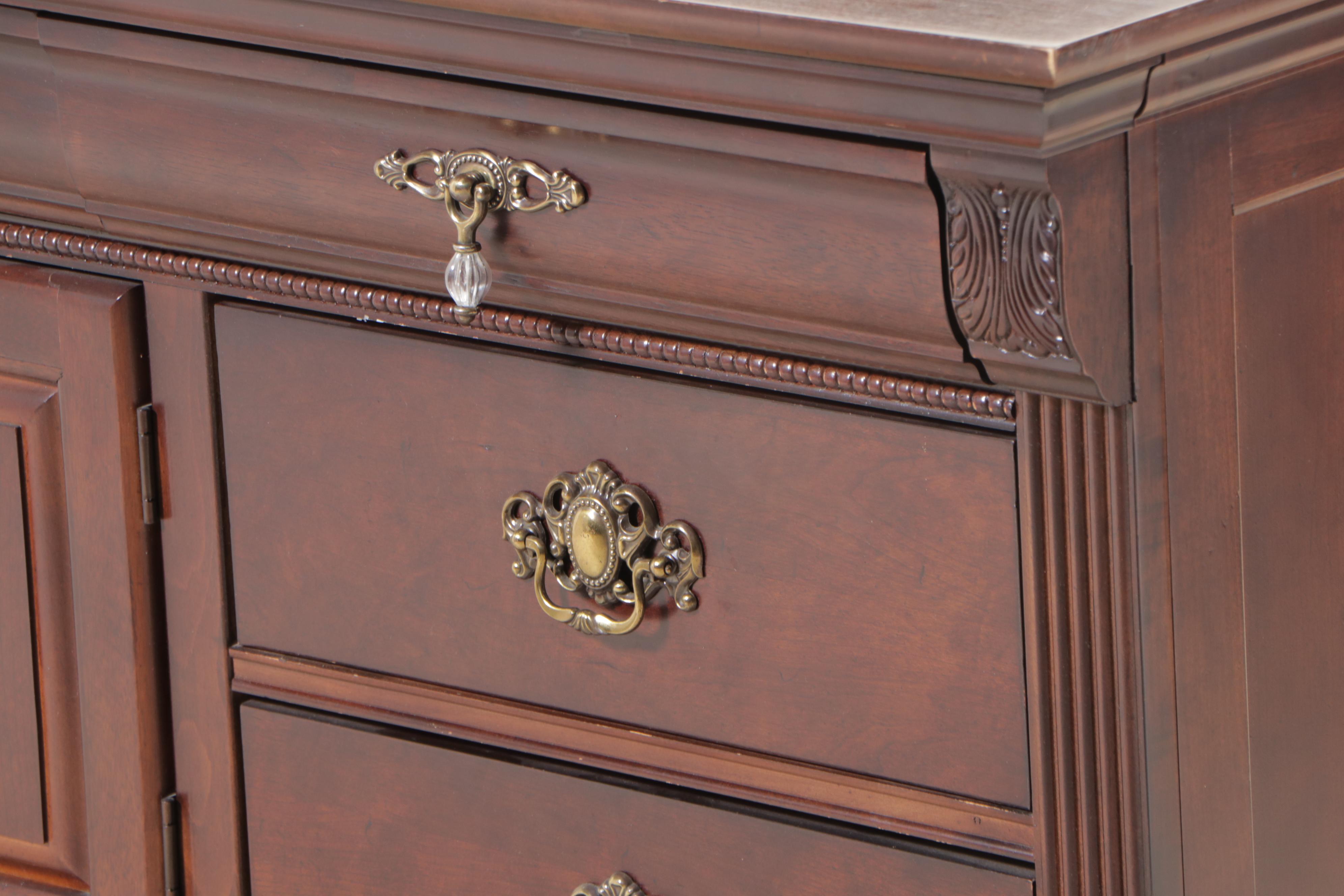 Federal Style Cherrywood Eleven-Drawer Chest