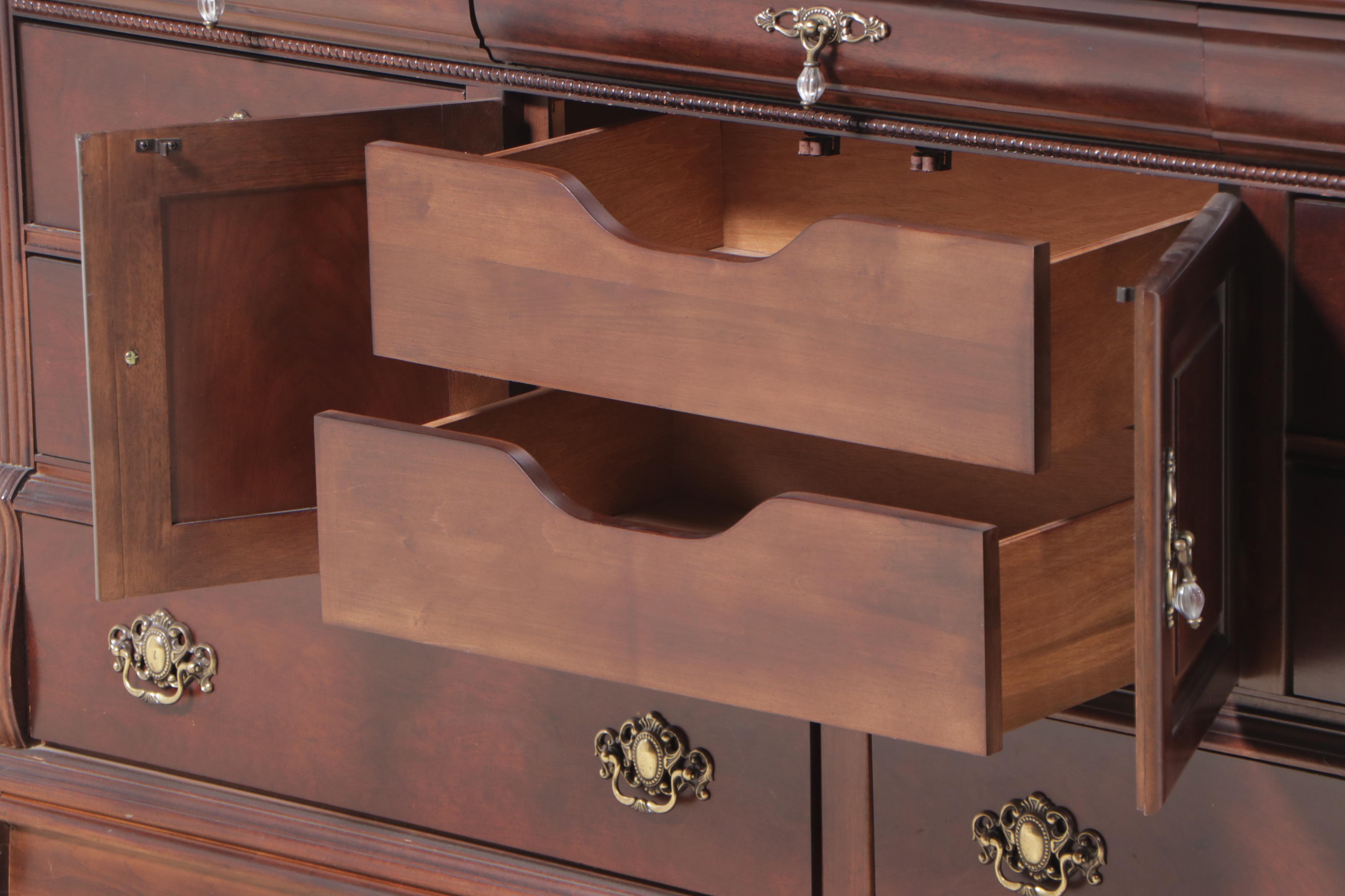 Federal Style Cherrywood Eleven-Drawer Chest