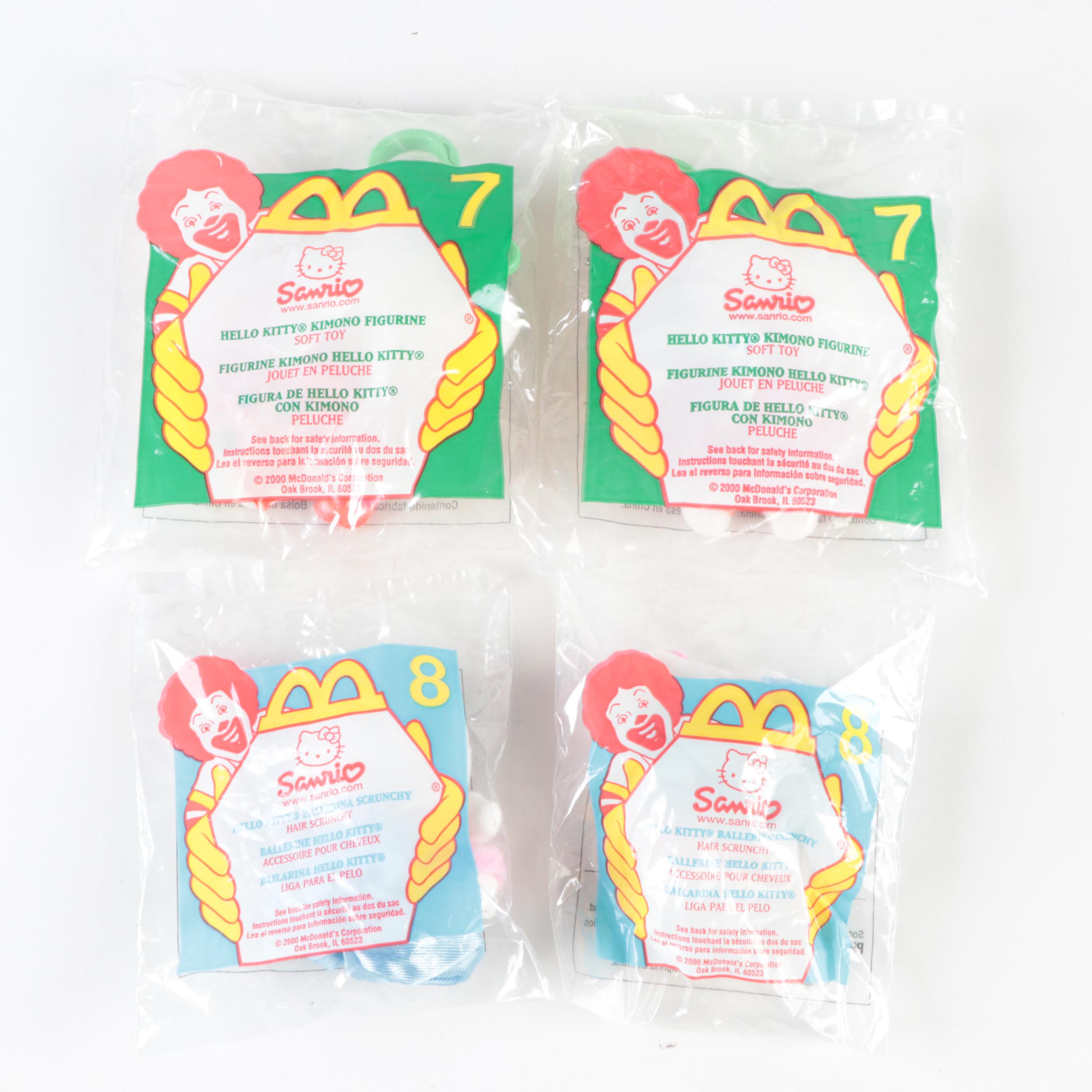 McDonald's Hello Kitty Happy Meal Toys and Accessories