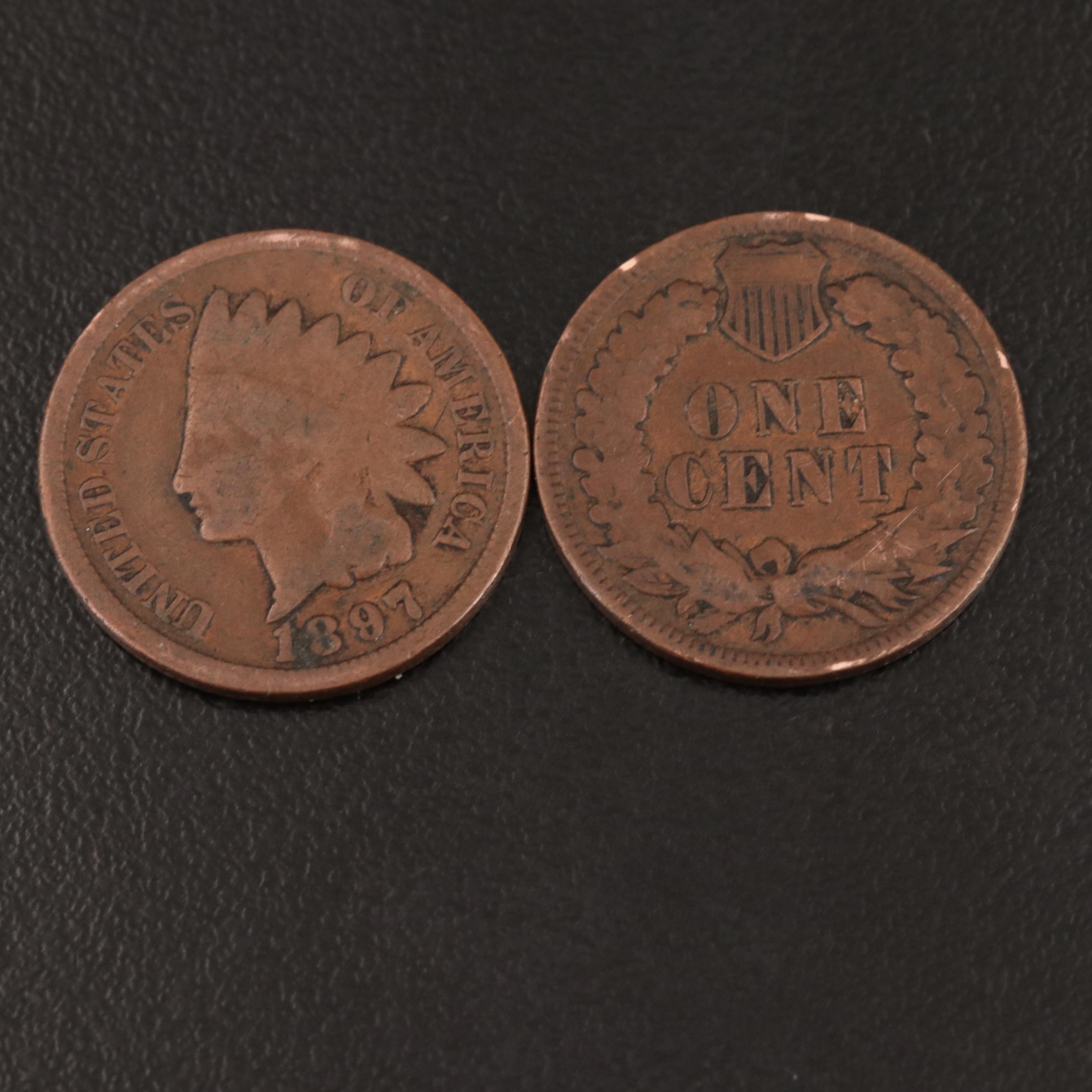 Group of 110 lndian Cents