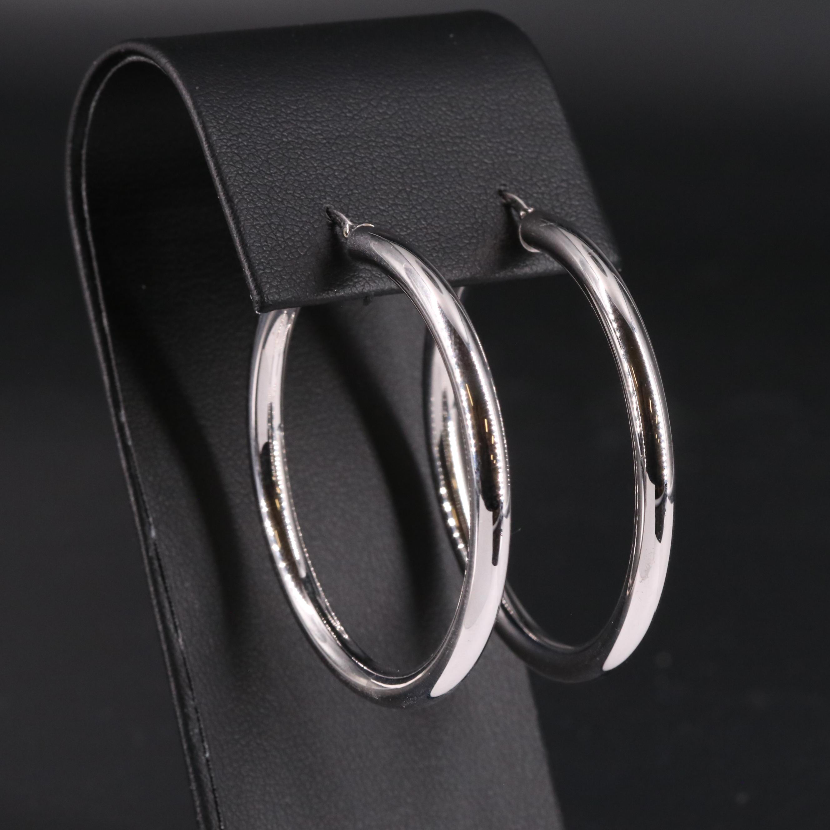 14K Hoop Earrings