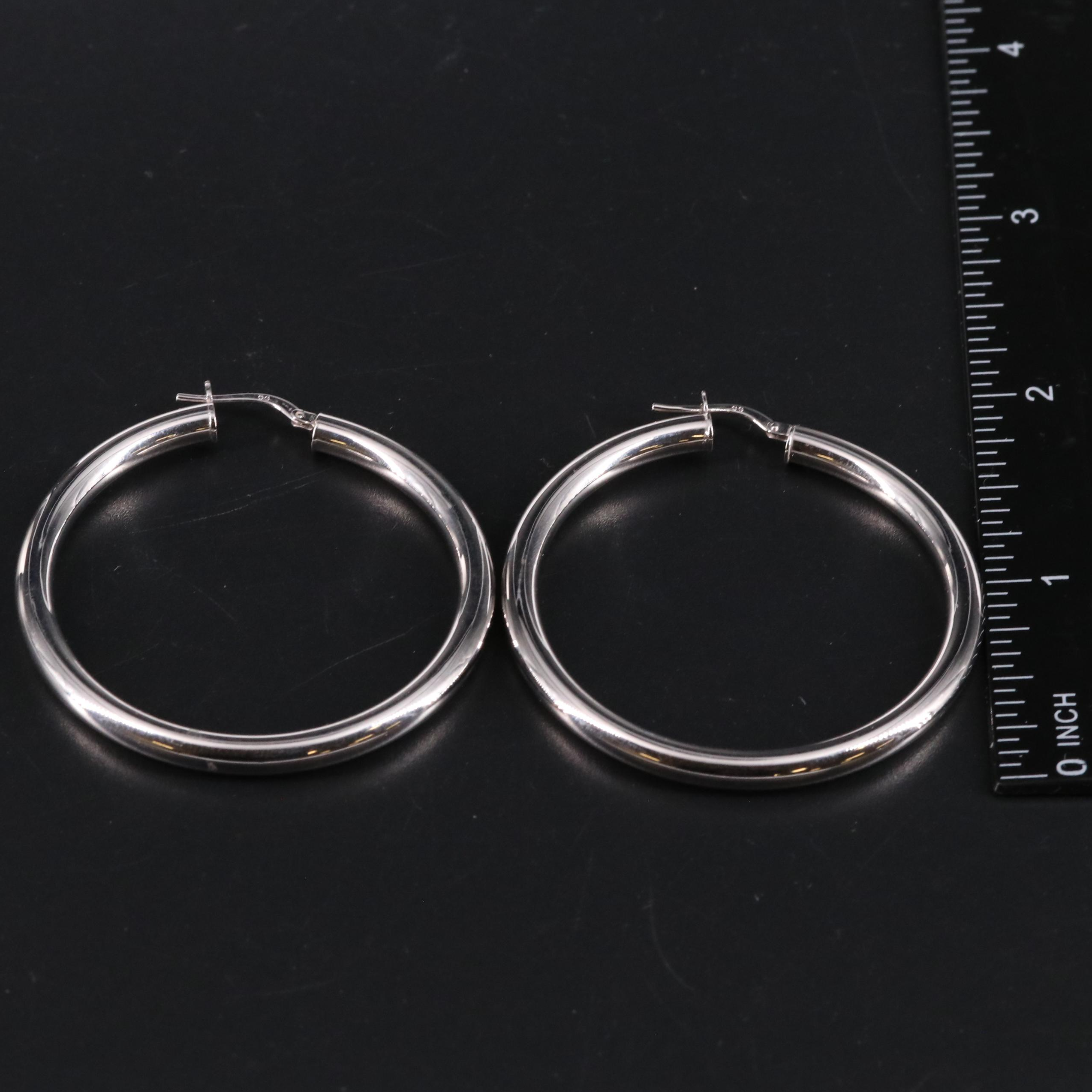 14K Hoop Earrings
