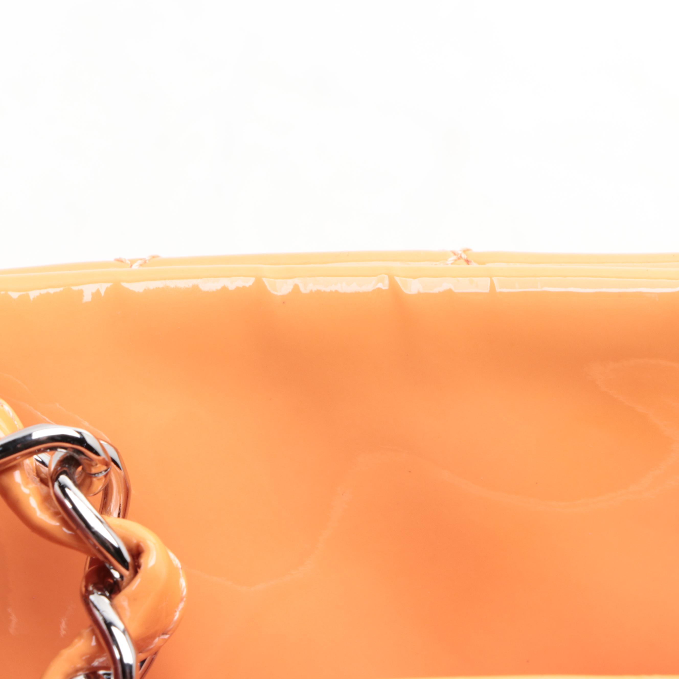 Chanel Just Mademoiselle Medium Bag in Quilted Patent Leather