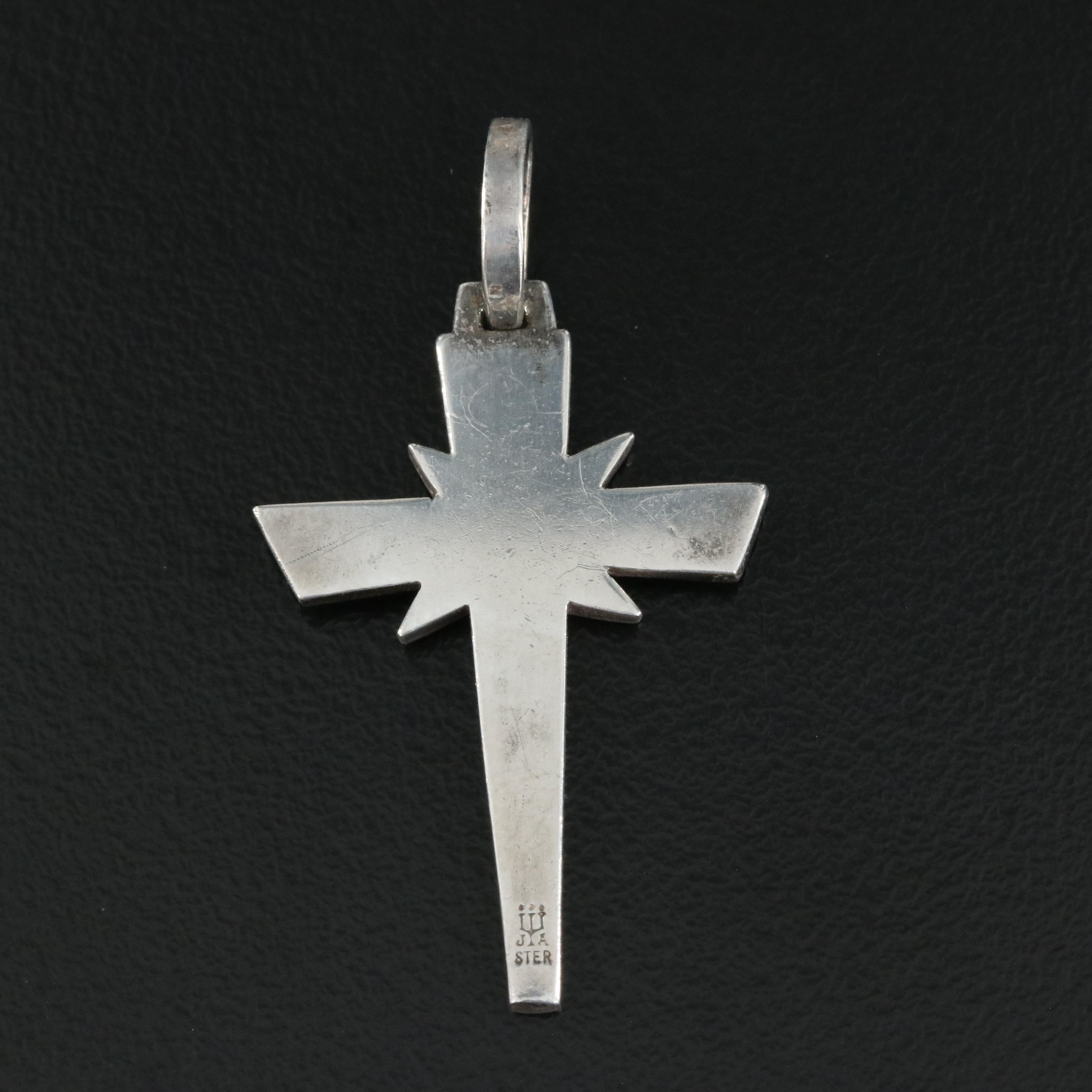 James Avery Sterling Cross Pendant