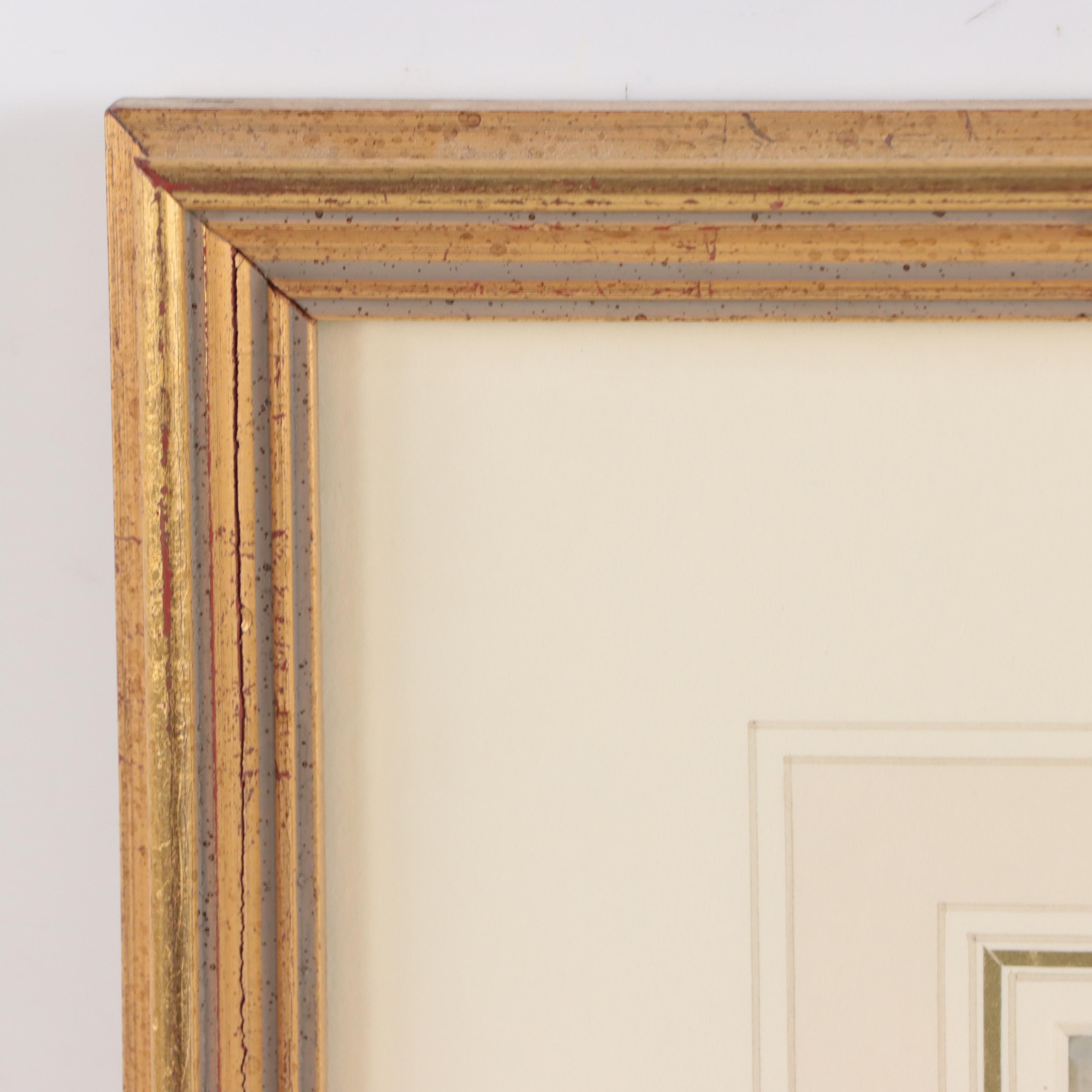 English School Landscape Watercolor Painting of Scotland, Circa 1860